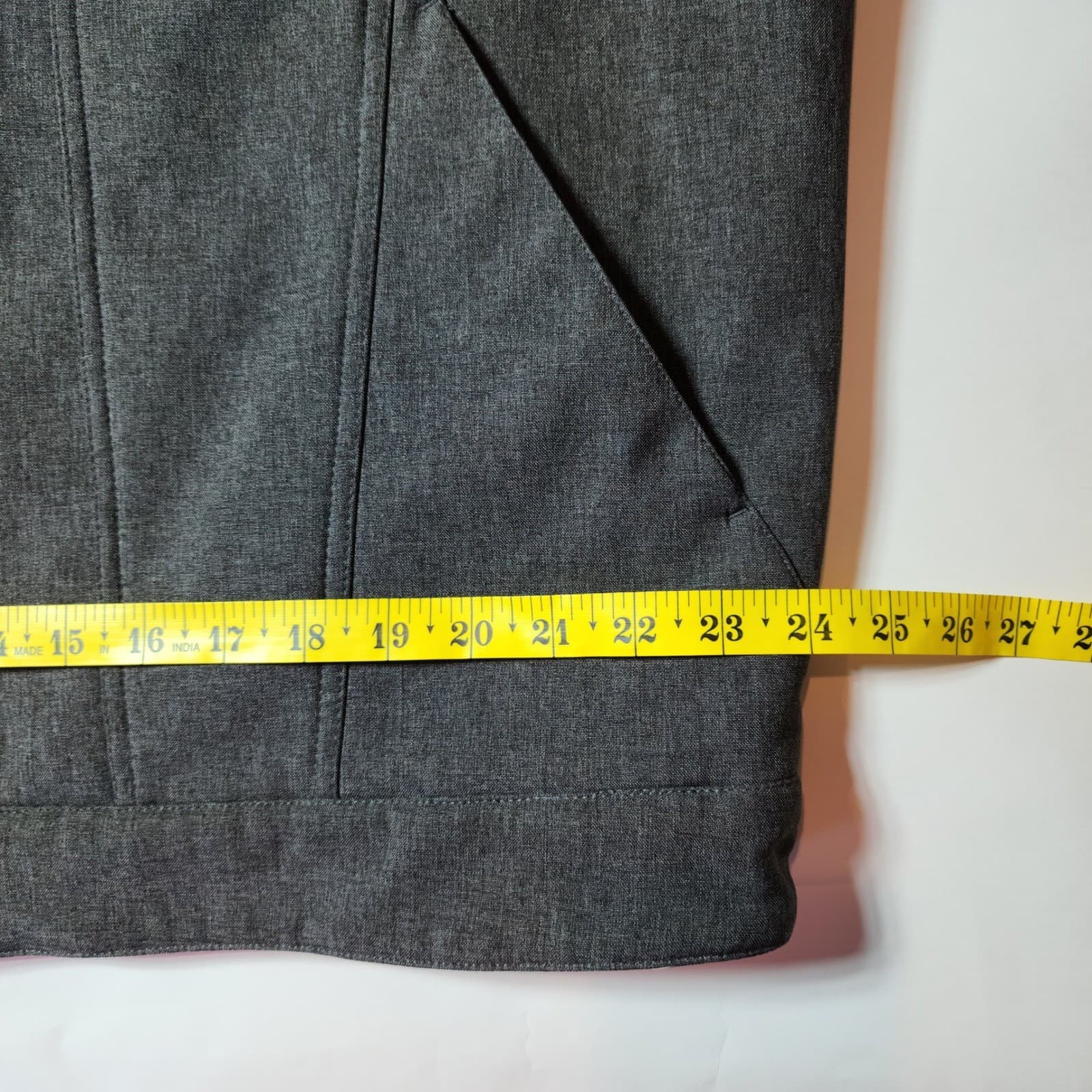 Levi's Men's Wool Blend Hooded Military Jacket Charcoal XL - Thumbnail 6
