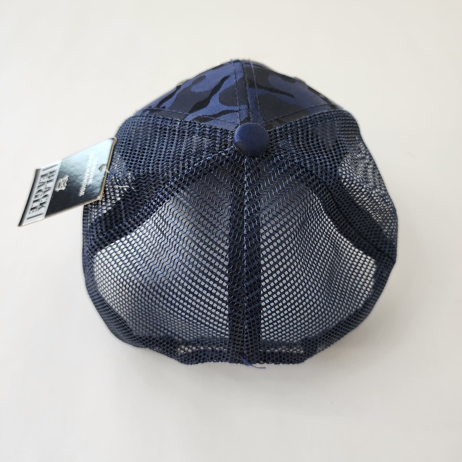 Route 66 The Mother Road Blue Camo Trucker Hat Black Eagle Snapback NWT - Thumbnail 3