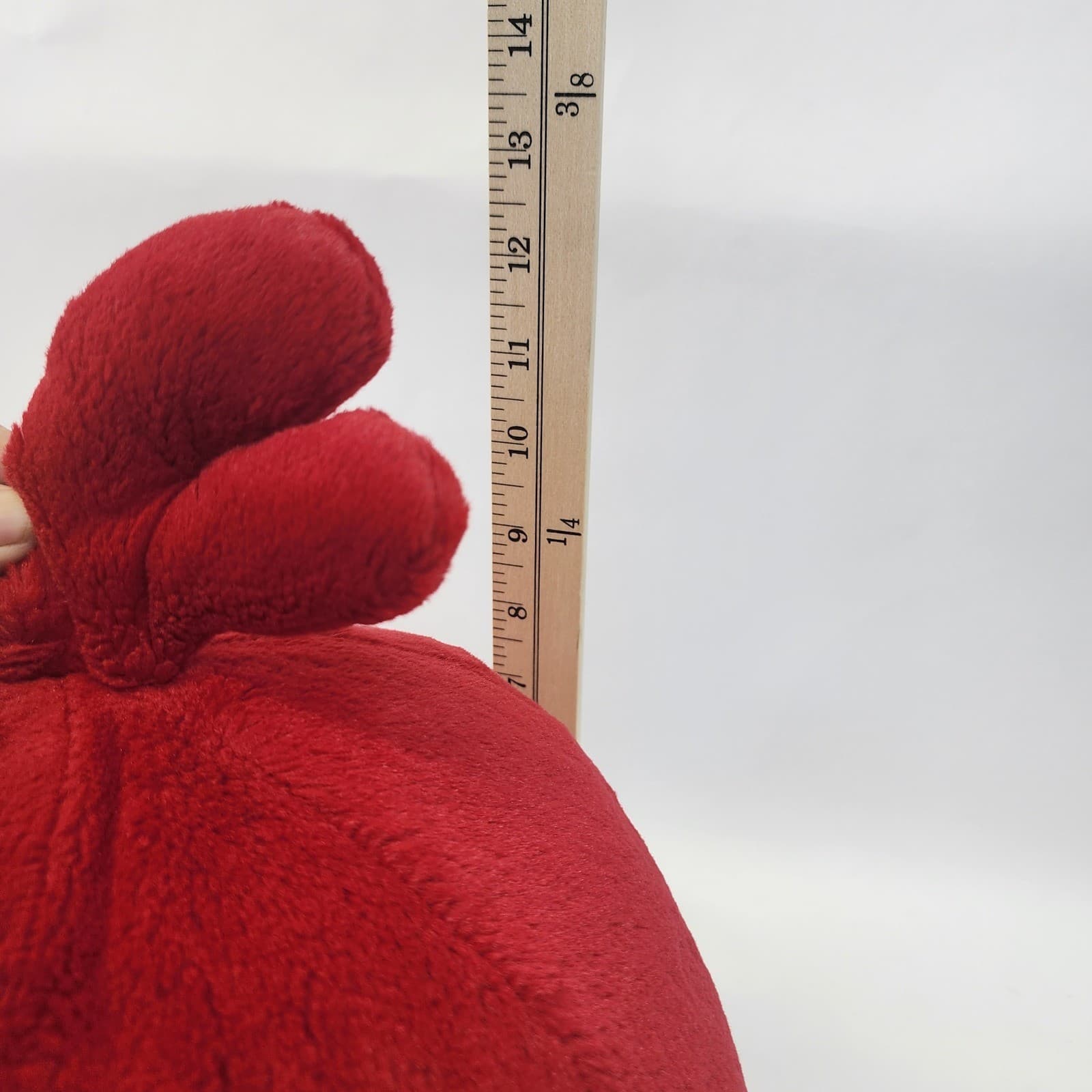 Angry Birds Red Bird Plush Stuffed Animal Toy 8 Inch Round Red Yellow Black - Thumbnail 9