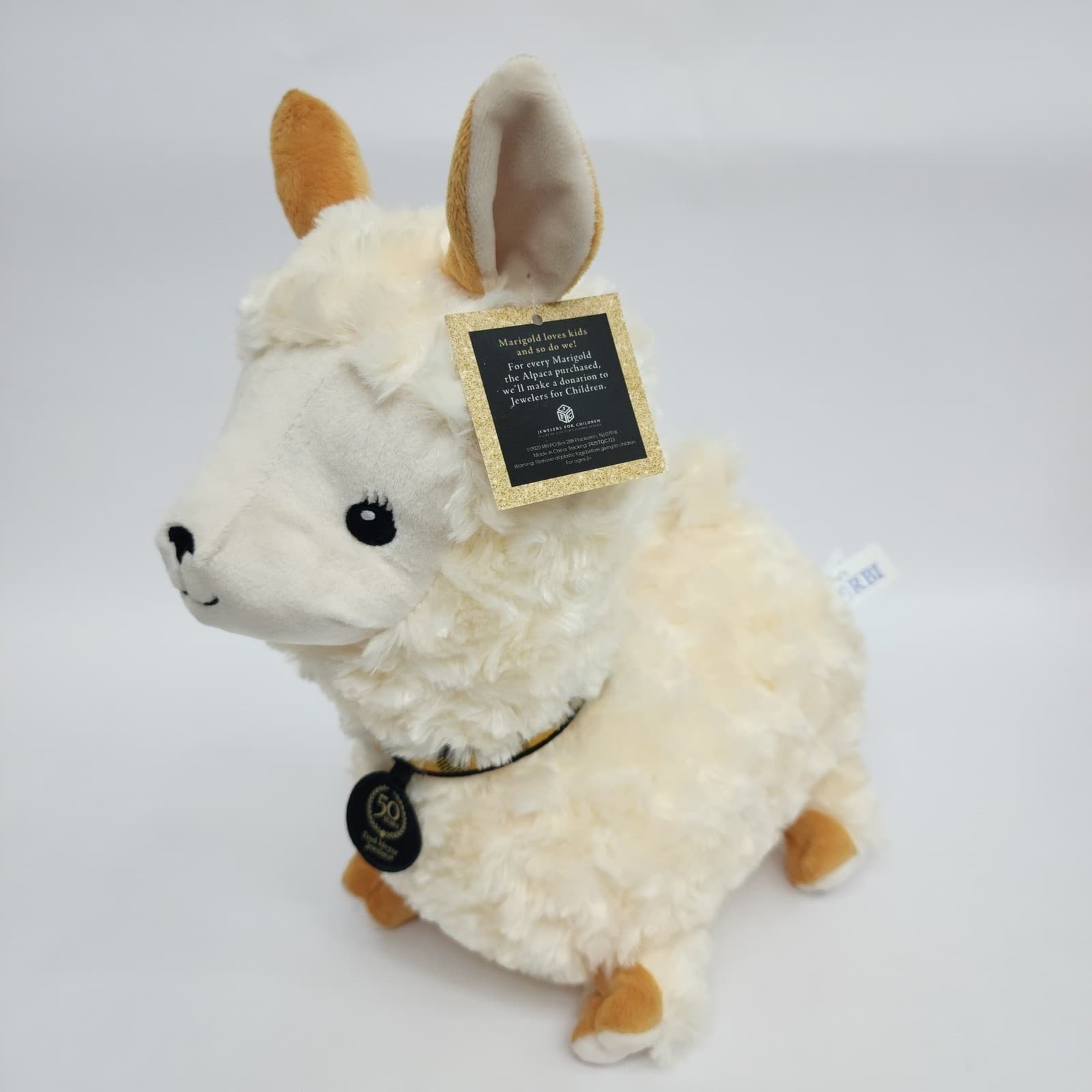 Marigold the Alpaca Plush Fred Meyer Jewelers 50th Anniversary RBI Stuffed - Thumbnail 3