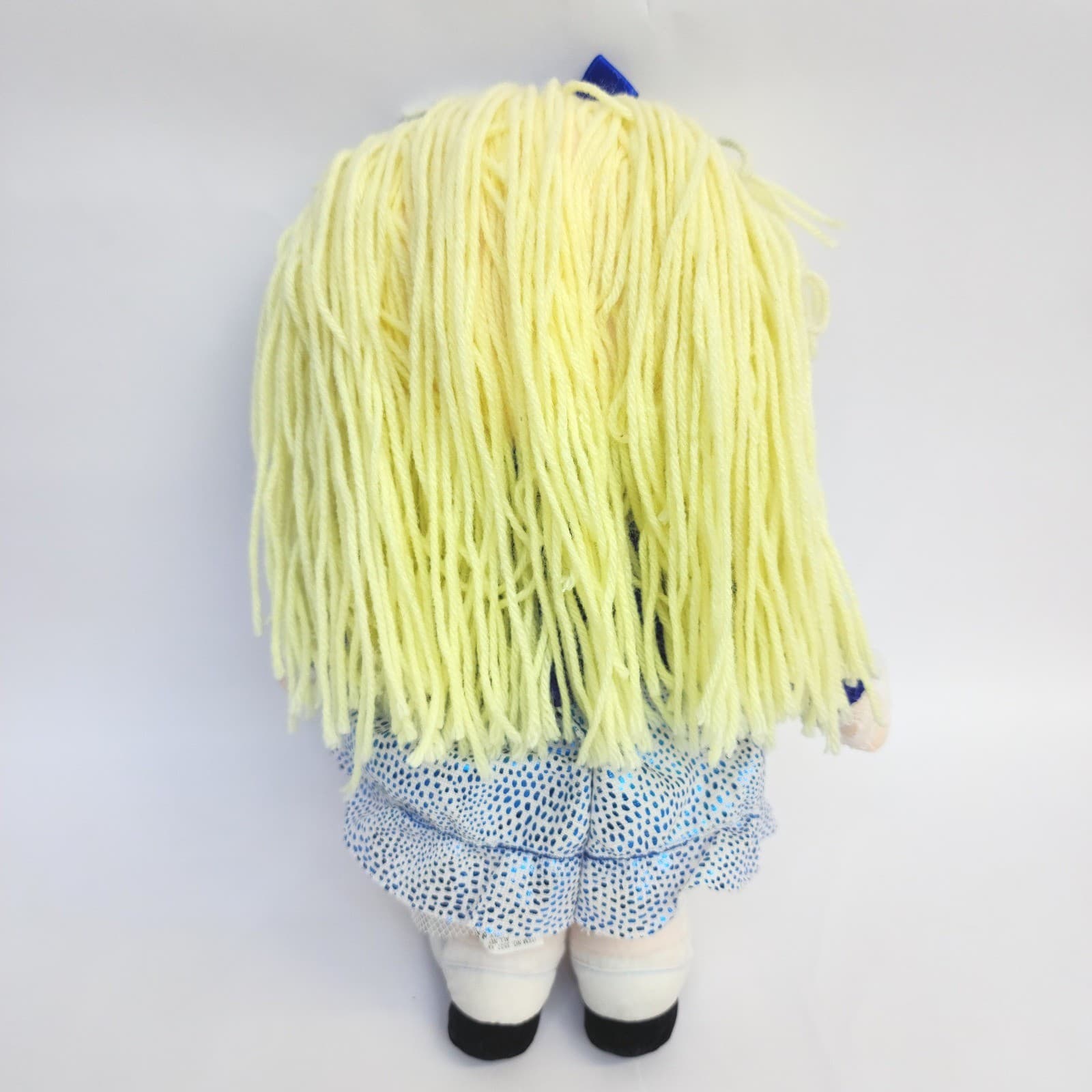 Grand Ole Opry The Opry Kids Plush Doll Blonde Yarn Hair Blue Sequin Dress 12" - Thumbnail 4