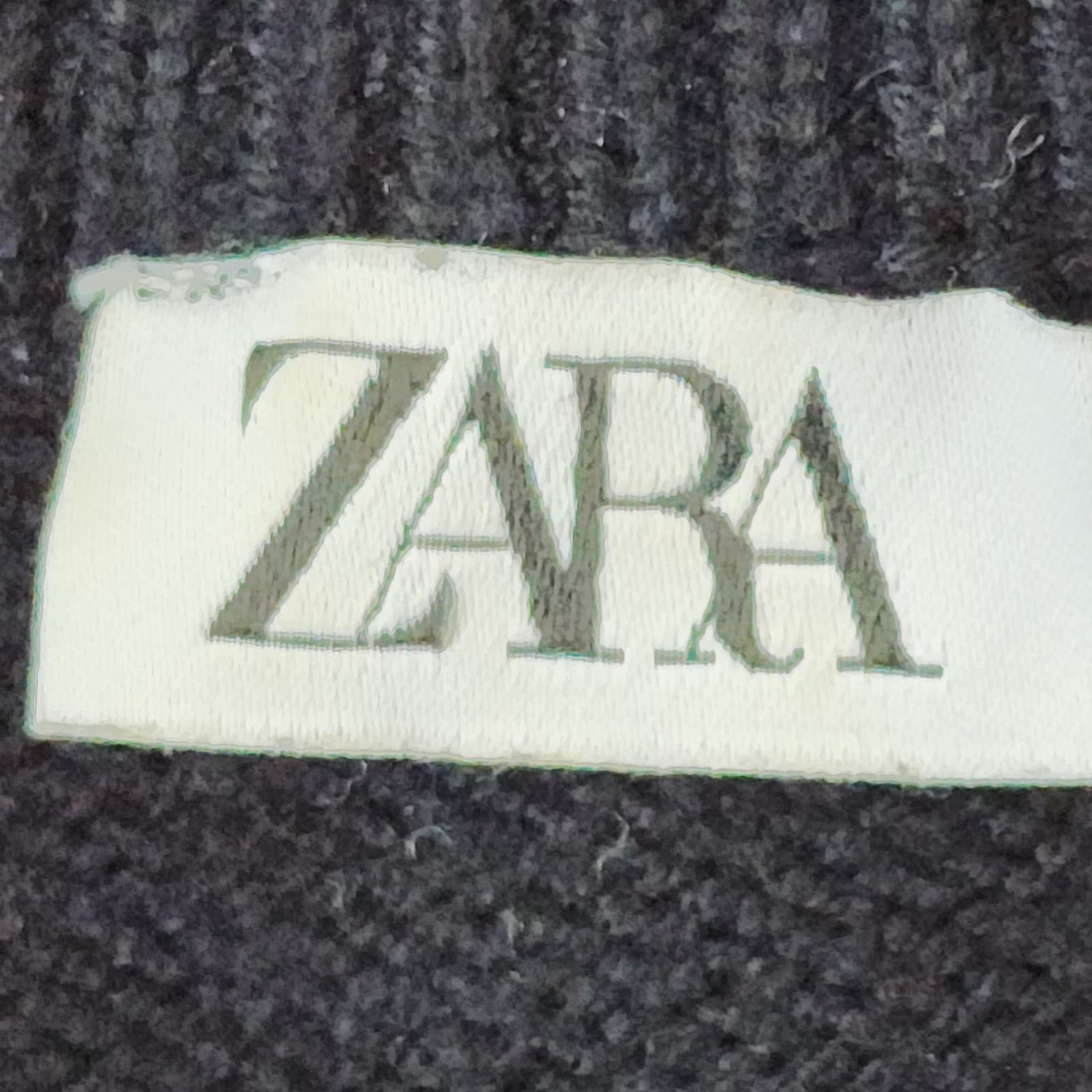 Zara Womens Navy Blue White Striped Quarter Zip Knit Sweater Small Nautical - Thumbnail 7