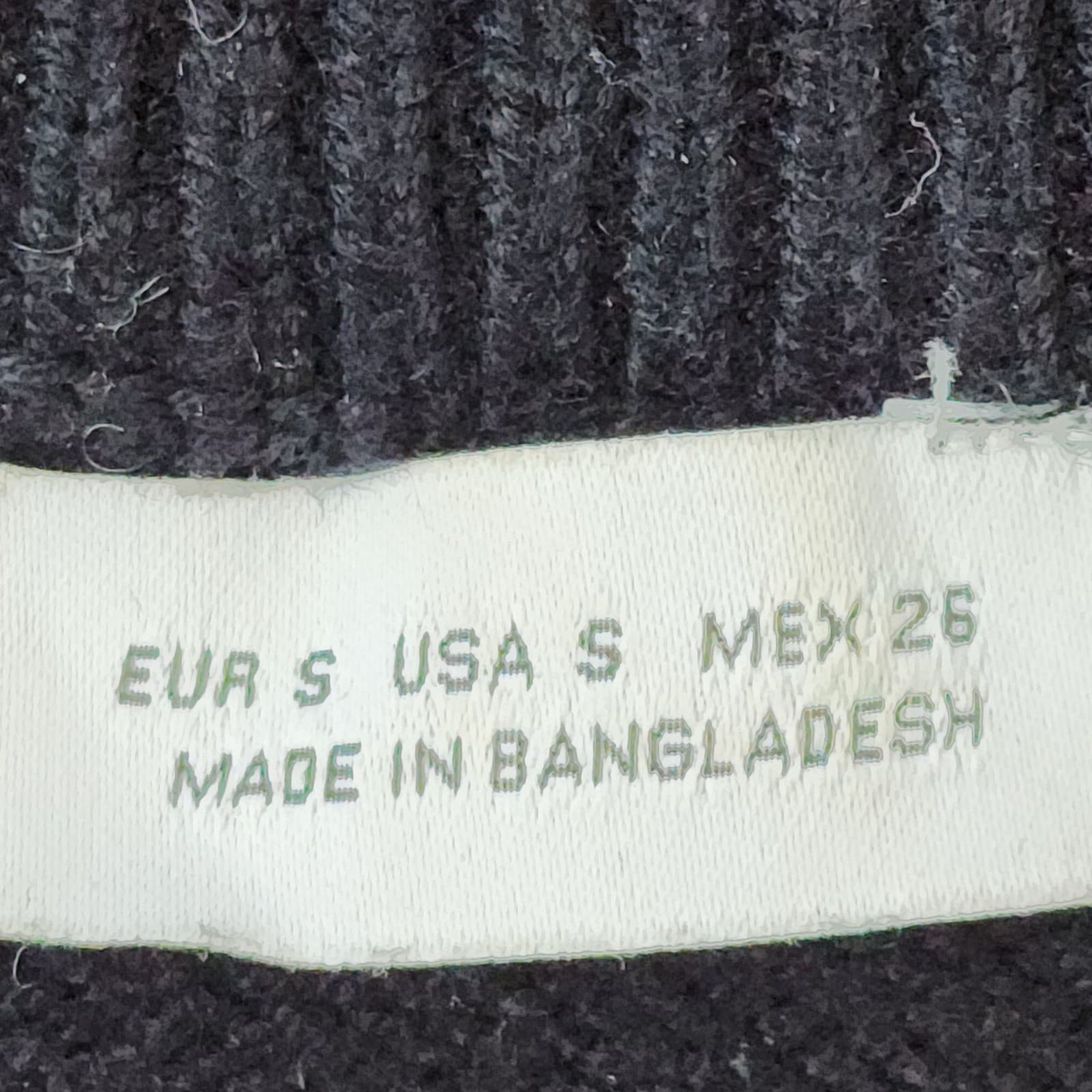 Zara Womens Navy Blue White Striped Quarter Zip Knit Sweater Small Nautical - Thumbnail 6