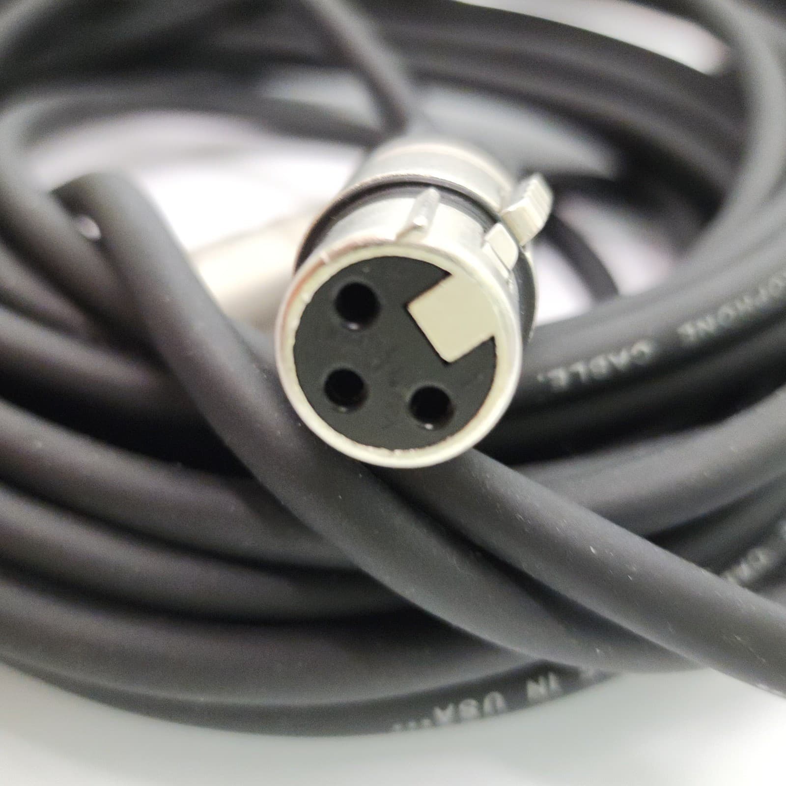 Neutrik High Definition Microphone Cable NC-MX NC-FX XLR Male to Female Black - Thumbnail 5