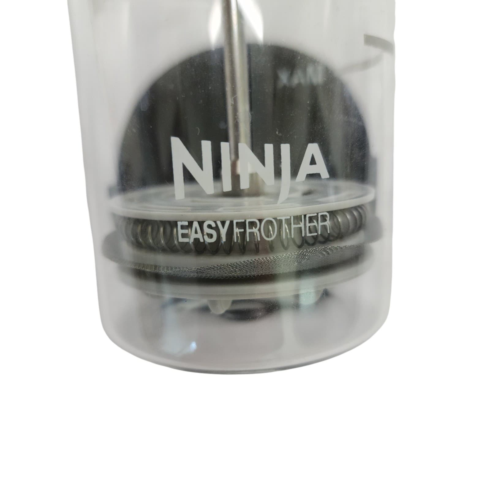 Ninja Easy Frother Manual Milk Frother Glass Carafe Black Lid and Base A132 - Thumbnail 3