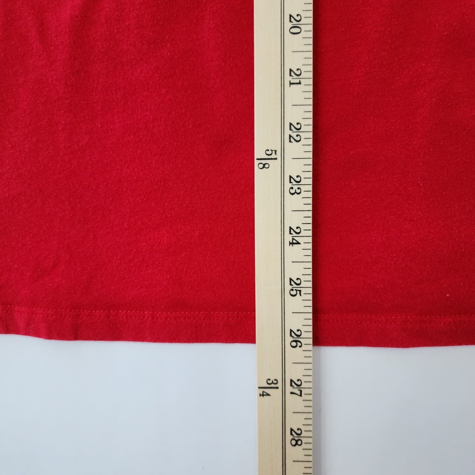 Harley Davidson Womens Red Eagle Graphic T-Shirt Cutout Neck 1X Owens Yakima WA - Thumbnail 2