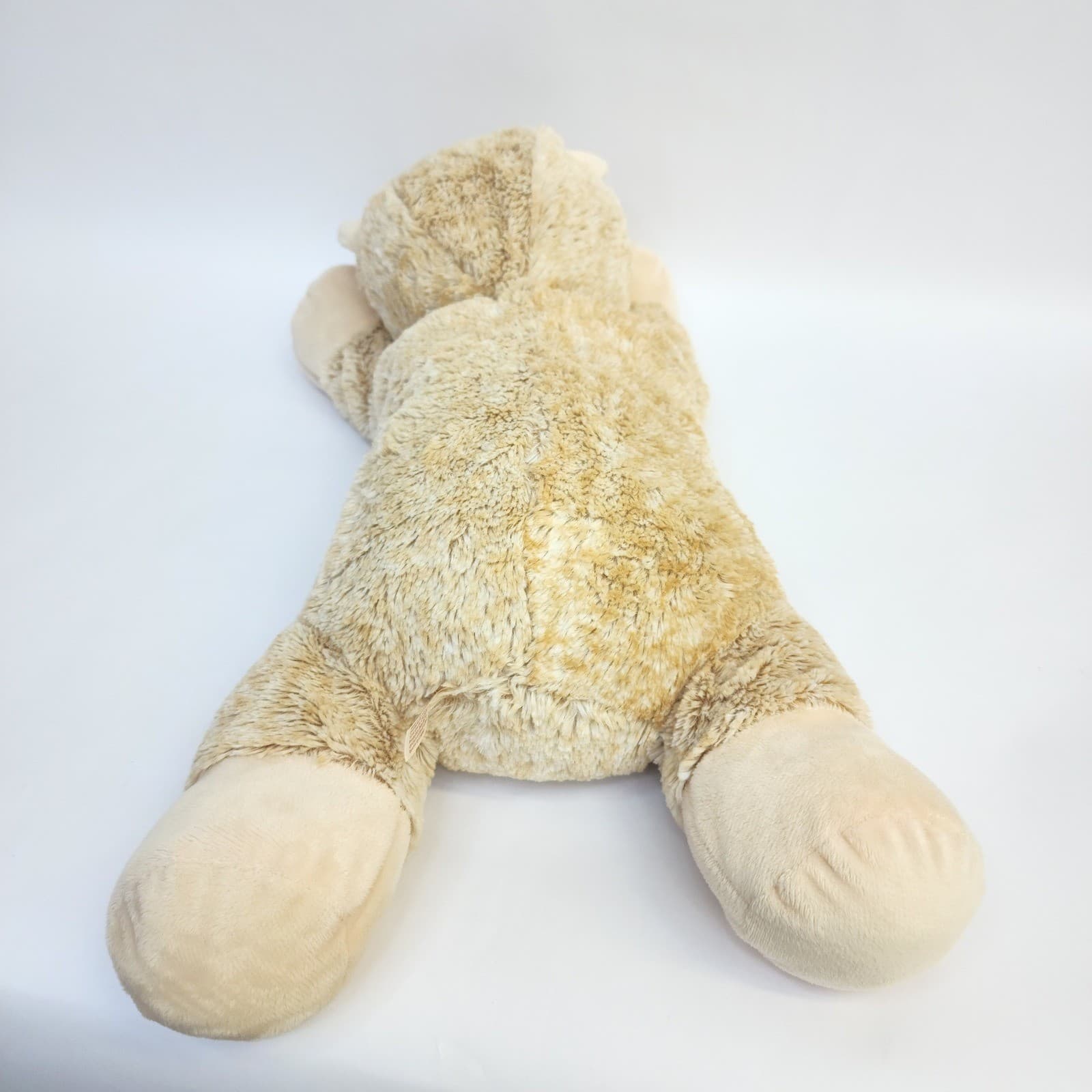 Llama Plush Stuffed Animal Tan Cream Sleeping Floppy Laying Down 13 " - Thumbnail 4