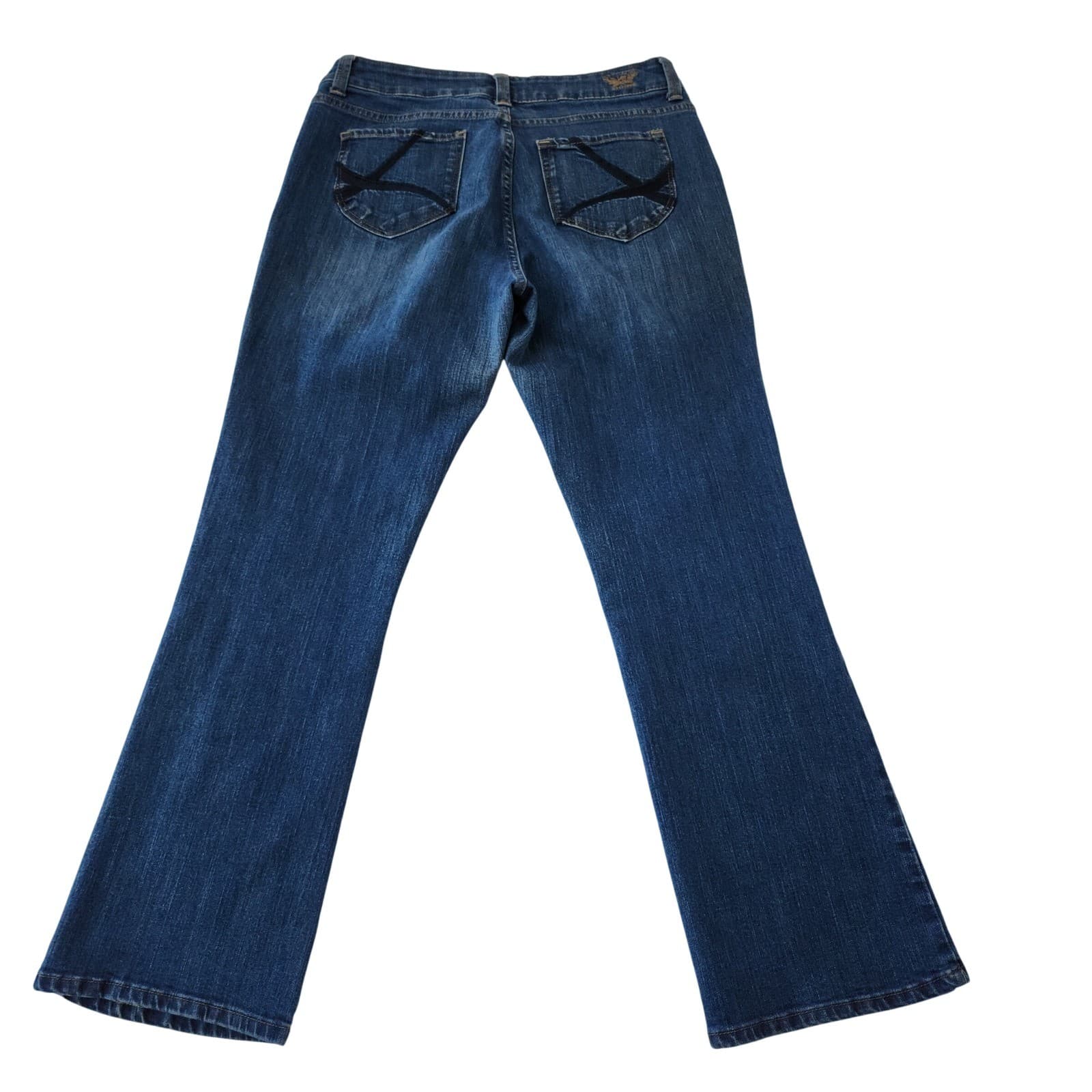 Lee Perfect Fit Medium Wash Bootcut Jeans Women's 14 Medium Blue Denim - Thumbnail 8