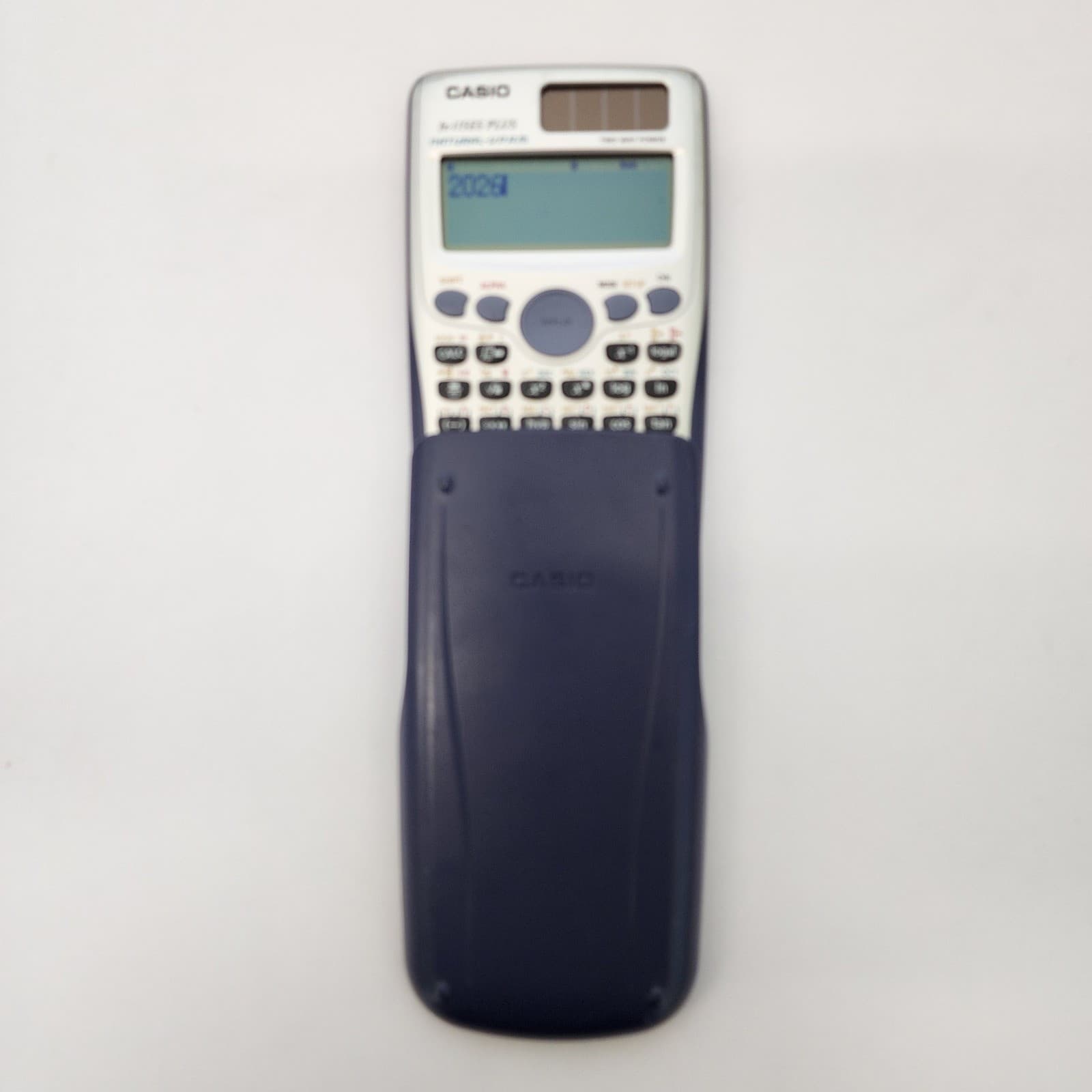 Casio fx-115ES PLUS Scientific Calculator Natural VPAM Solar Battery Silver Blue - Thumbnail 4