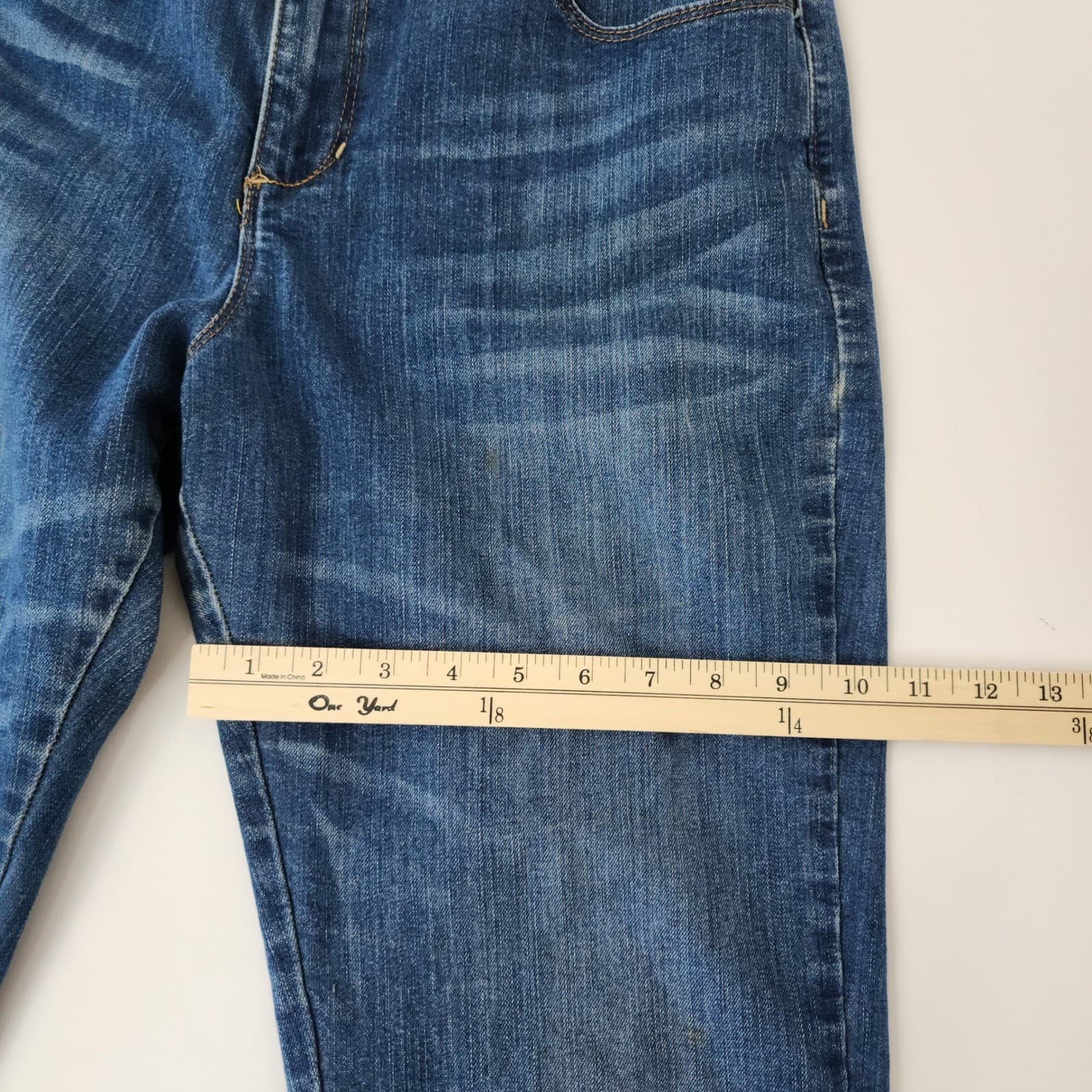 Lee Perfect Fit Medium Wash Bootcut Jeans Women's 14 Medium Blue Denim - Thumbnail 4