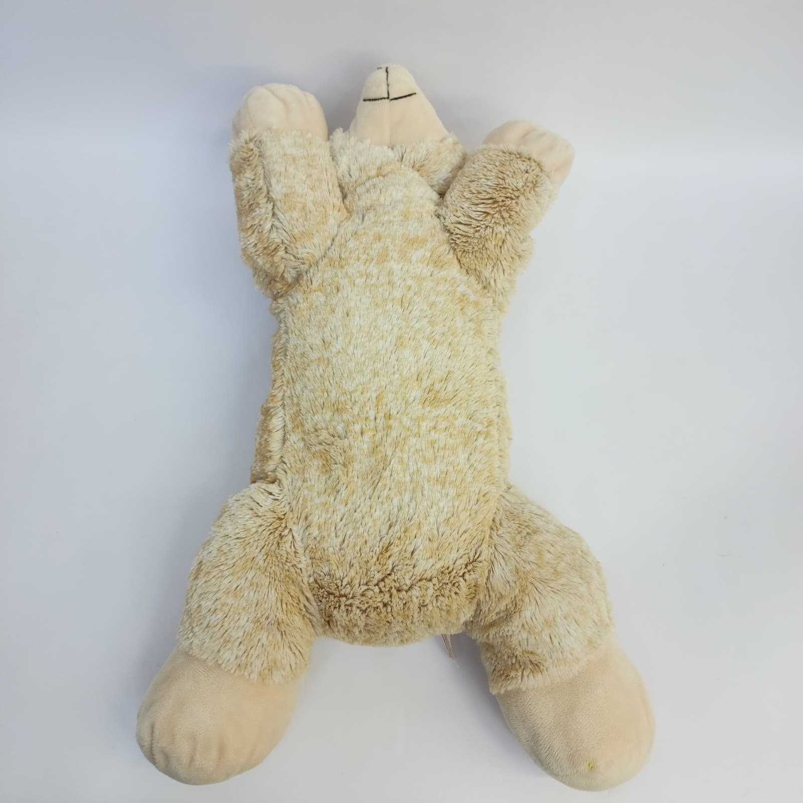 Llama Plush Stuffed Animal Tan Cream Sleeping Floppy Laying Down 13 " - Thumbnail 5