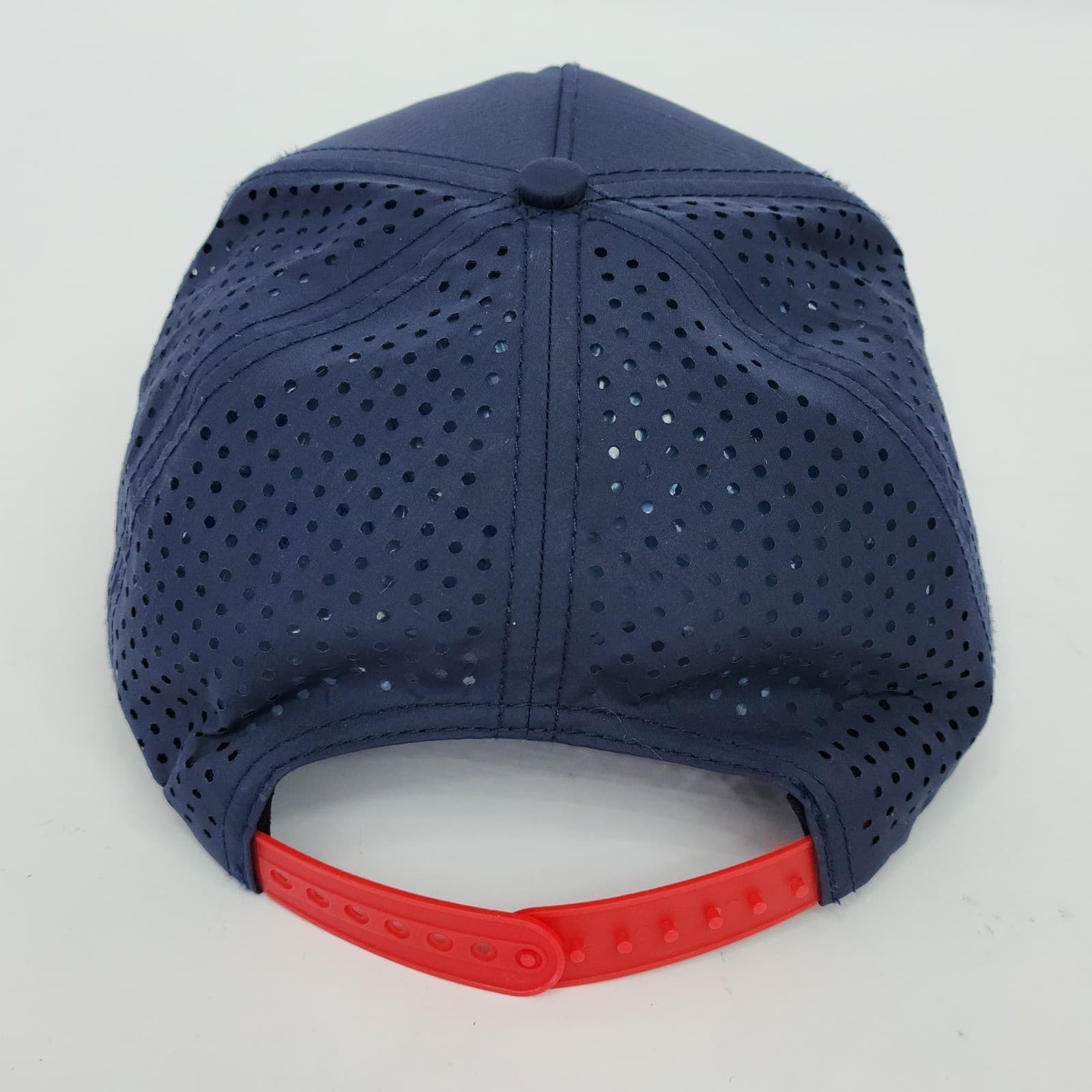 Grunk Dolfer Navy Blue Golf Hat Rope Snapback Perforated USA Flag Patch Mens - Thumbnail 4