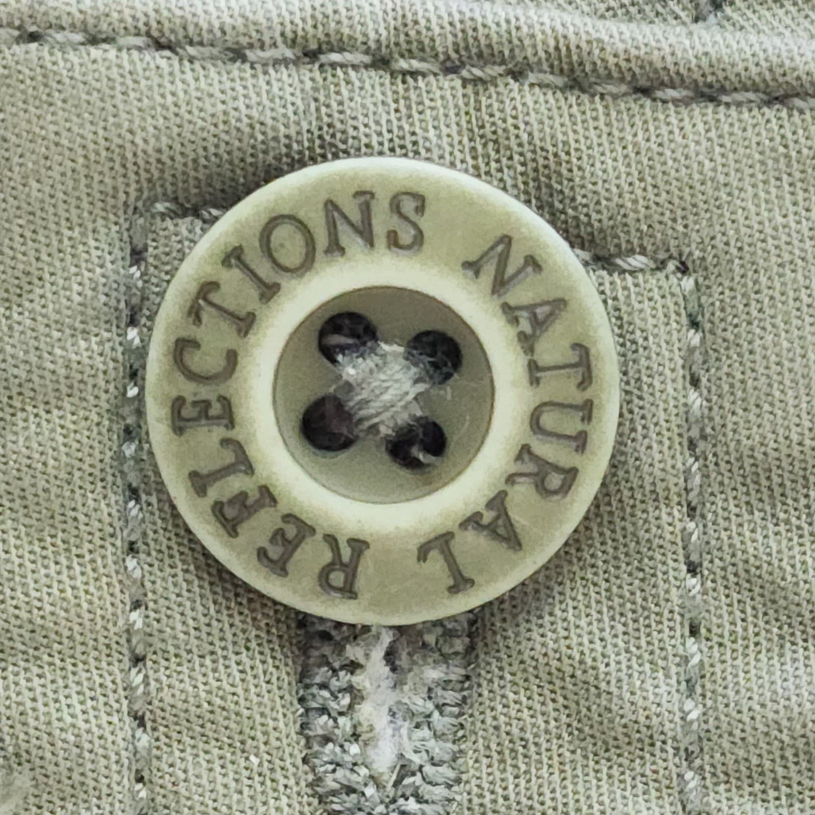 Natural Reflections Spring Valley Twill Shorts Deep Lichen Green Women's 18 NWT - Thumbnail 9
