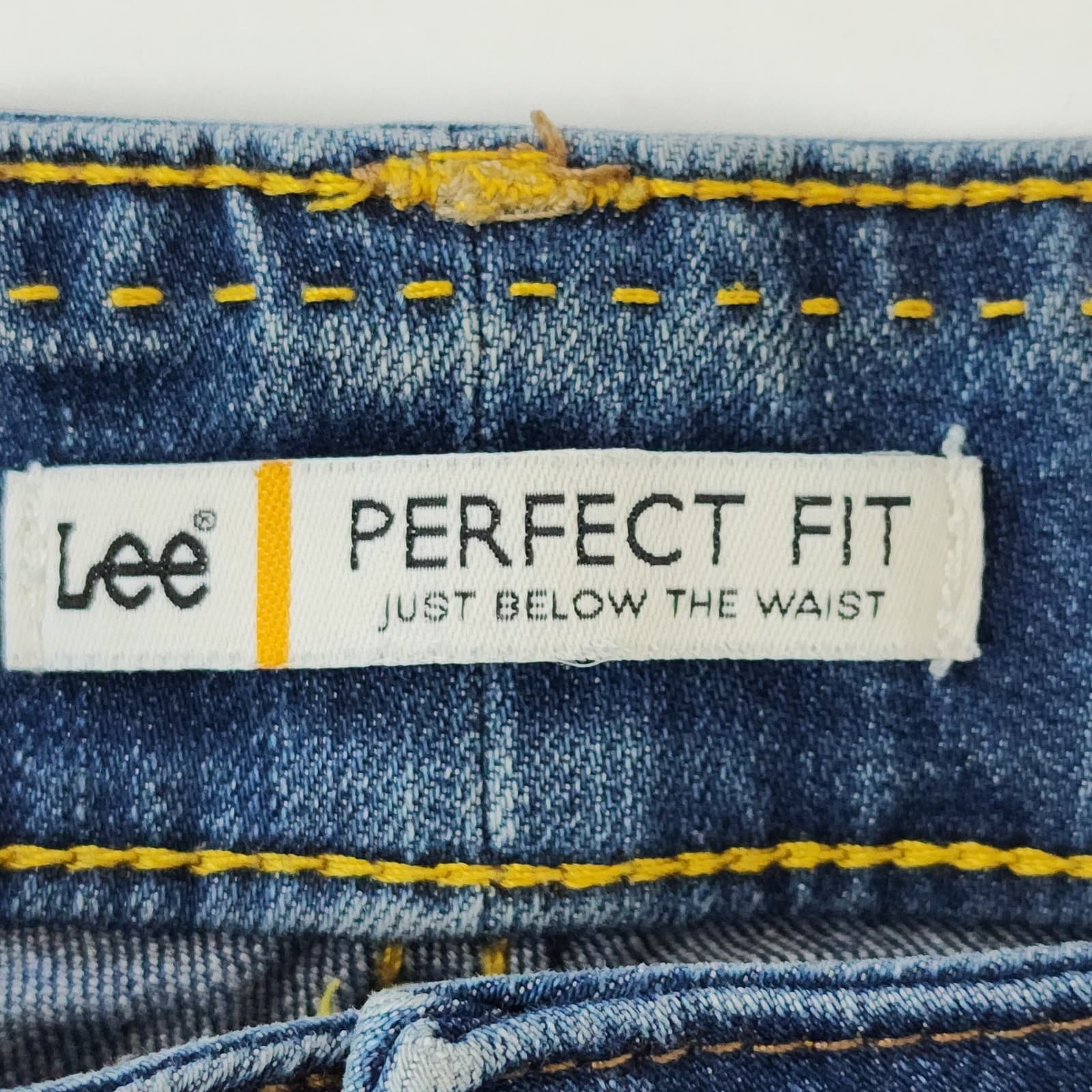 Lee Perfect Fit Medium Wash Bootcut Jeans Women's 14 Medium Blue Denim - Thumbnail 6