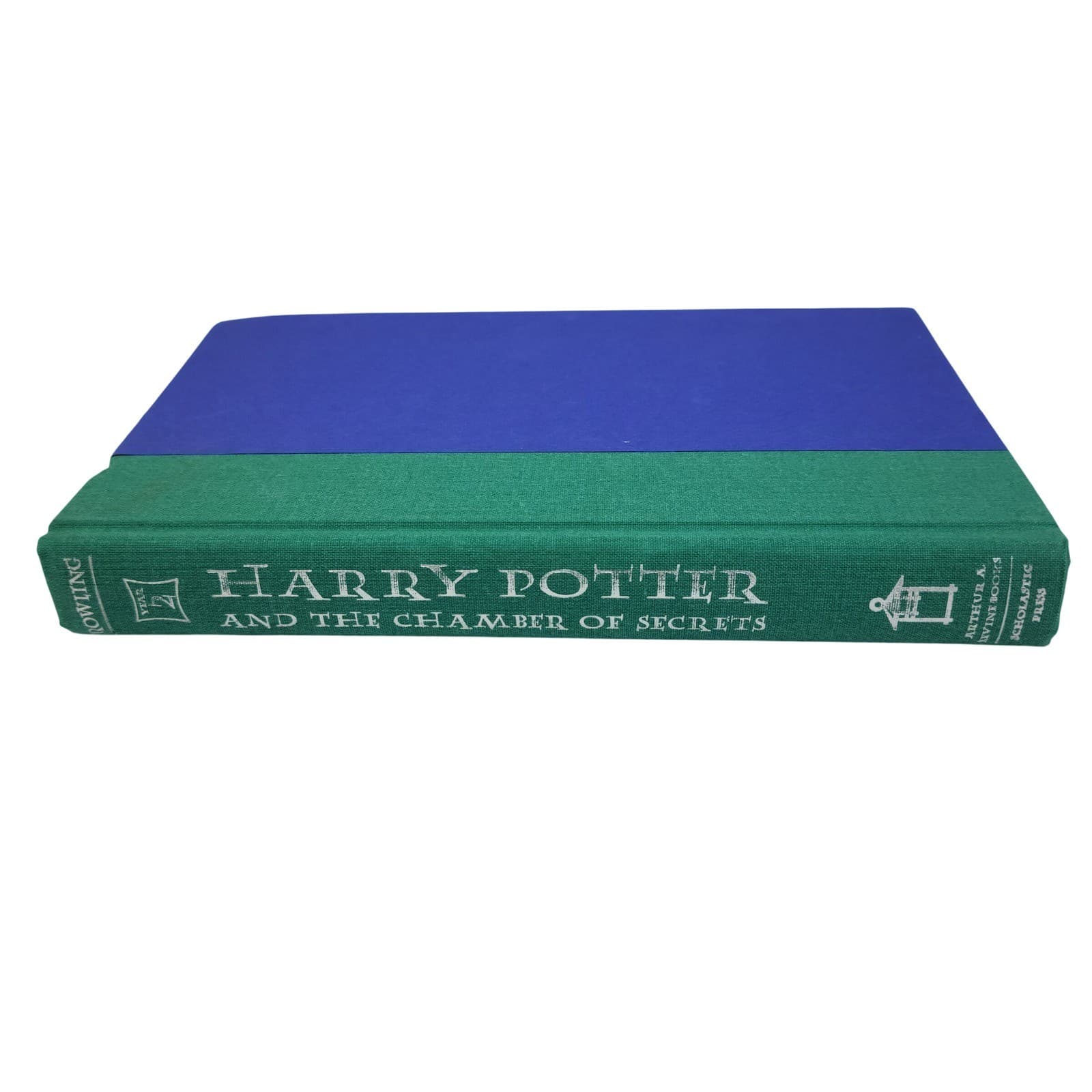 Harry Potter and the Chamber of Secrets J.K. Rowling Hardcover Scholastic Book - Thumbnail 4