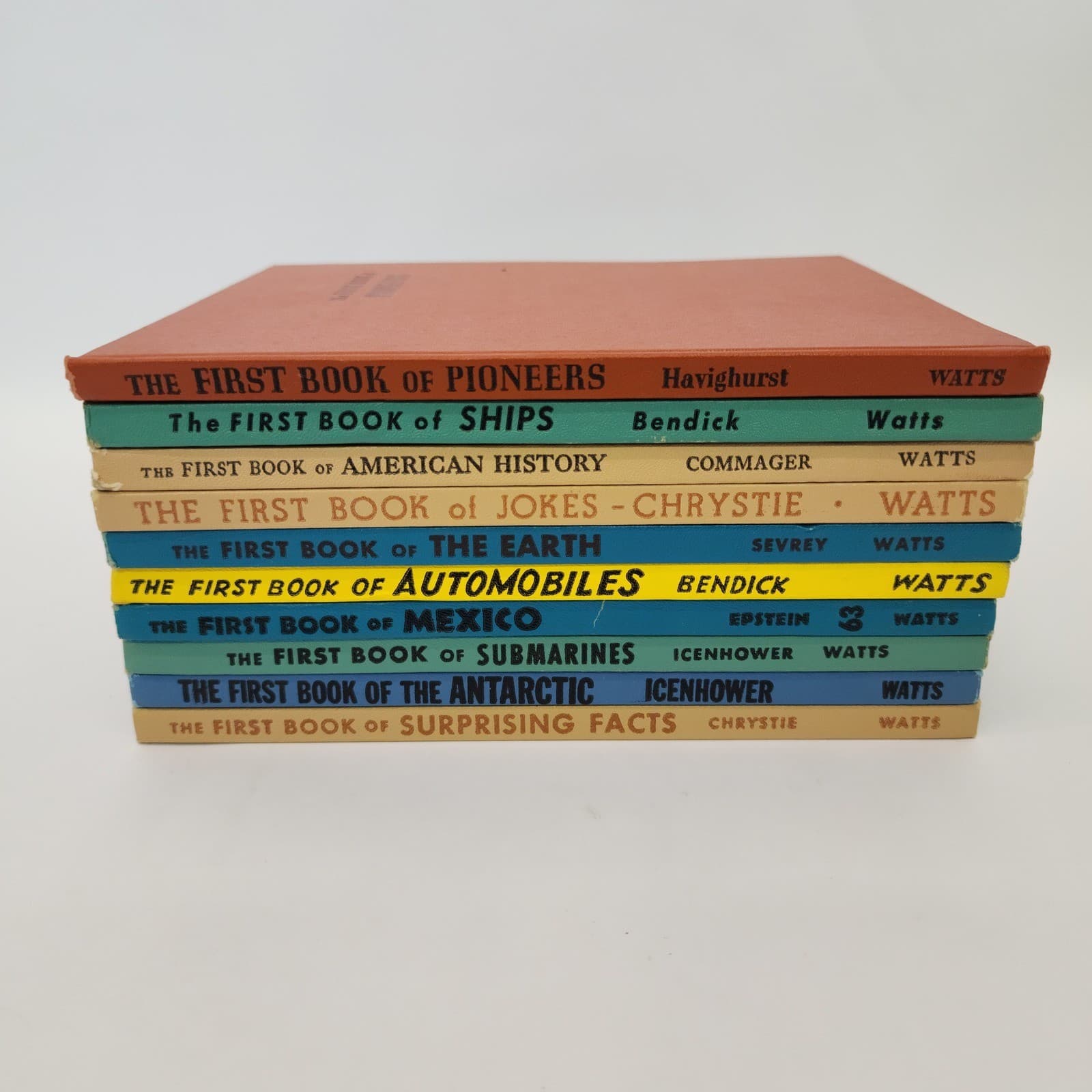 Vintage The First Book of Series Lot of 10 Franklin Watts Hardcover Childrens bk - Thumbnail 14