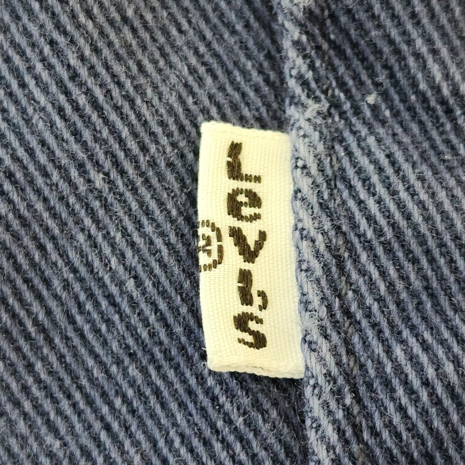 Levis 514 Straight Fit Mens Jeans 34x34 Dark Wash Indigo Denim - Thumbnail 4