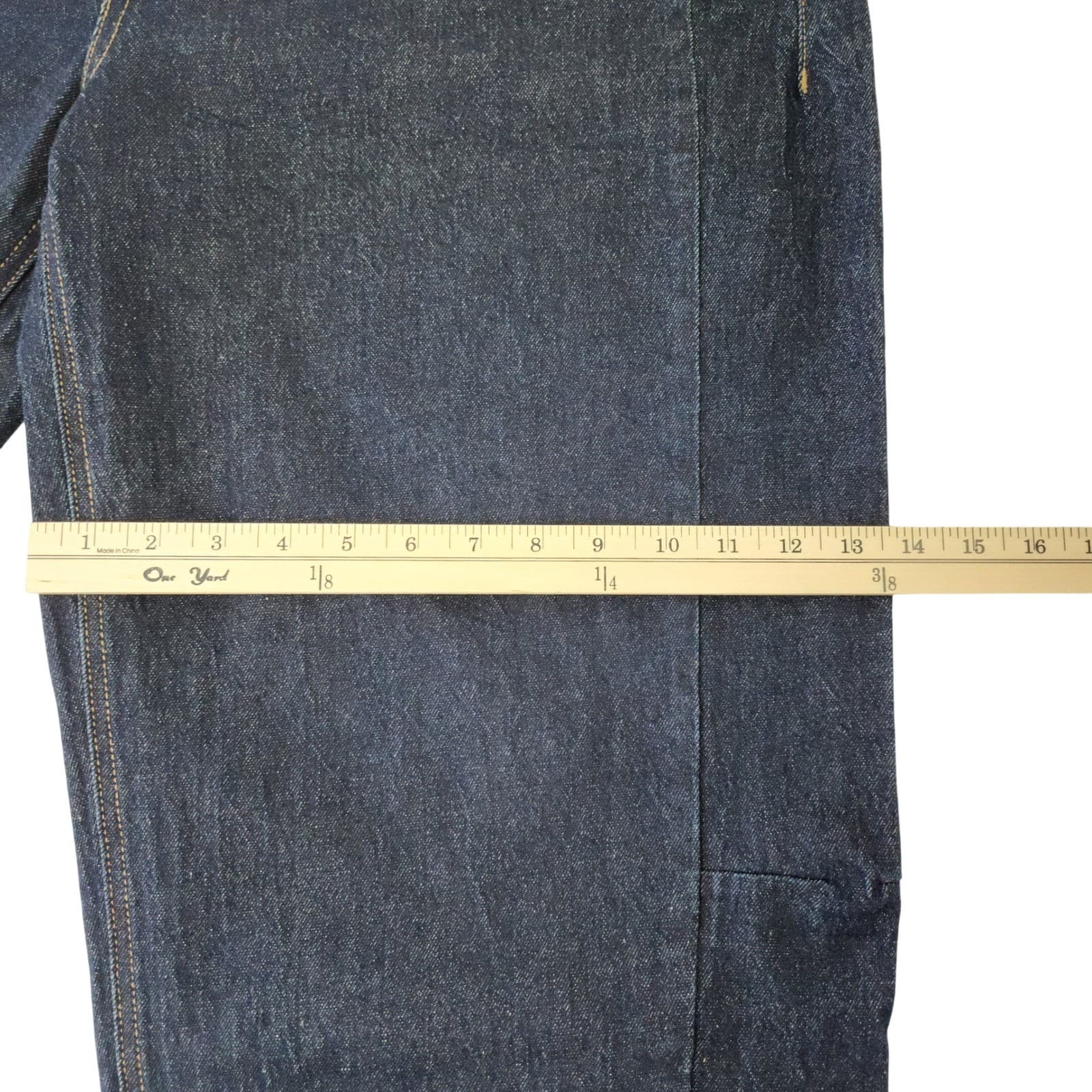 NWT Time and Tru Womens Balloon Jeans Dark Wash High Rise Denim Size 20 - Thumbnail 5