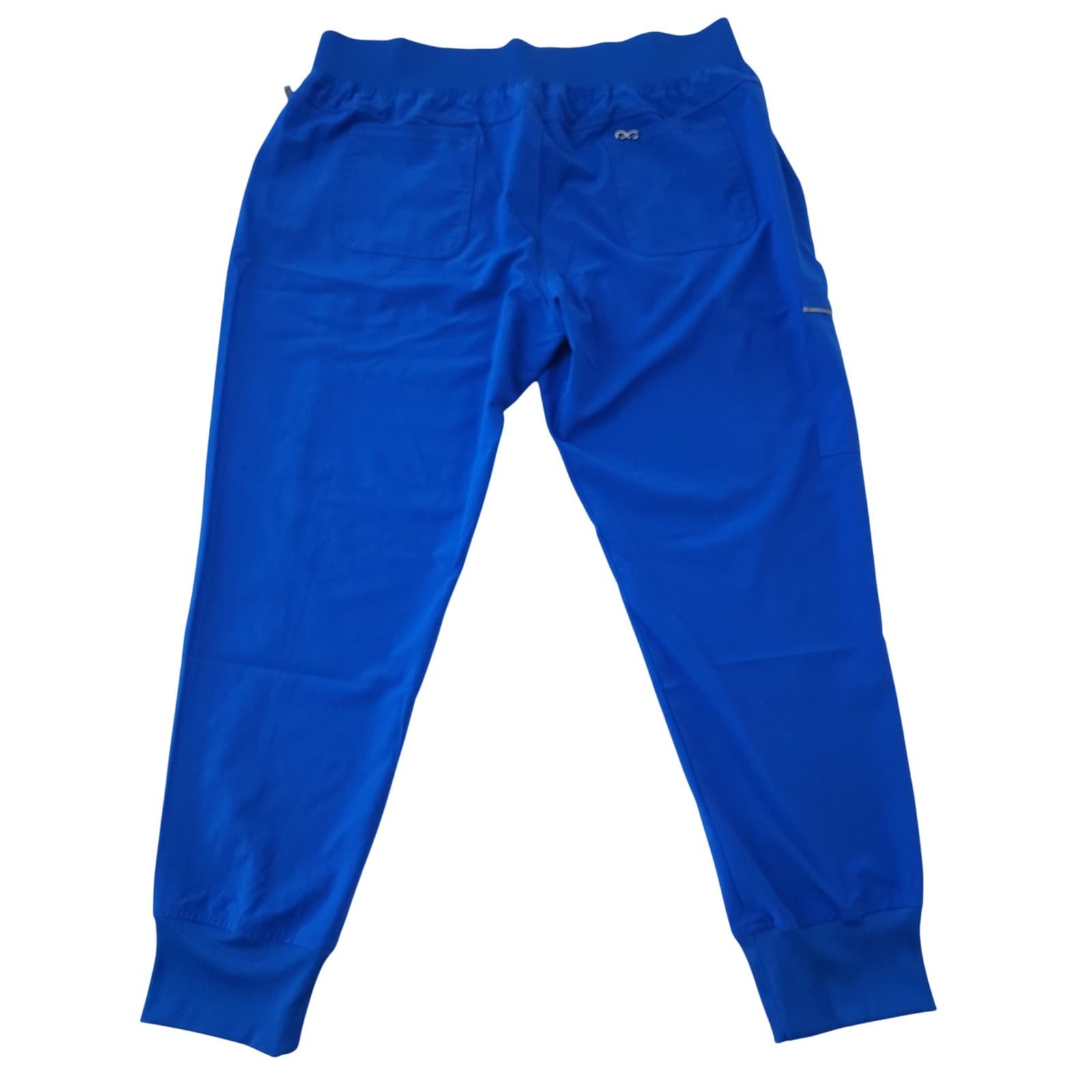 Cherokee Infinity Royal Blue Jogger Scrub Pants XL CK110A RYPS Medical Nursing - Thumbnail 2