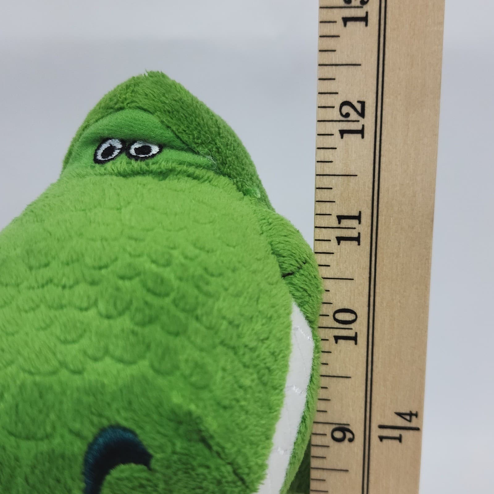 Disney Pixar Toy Story Rex Plush Green Dinosaur Textured 12 Inch Stuffed Animal - Thumbnail 2