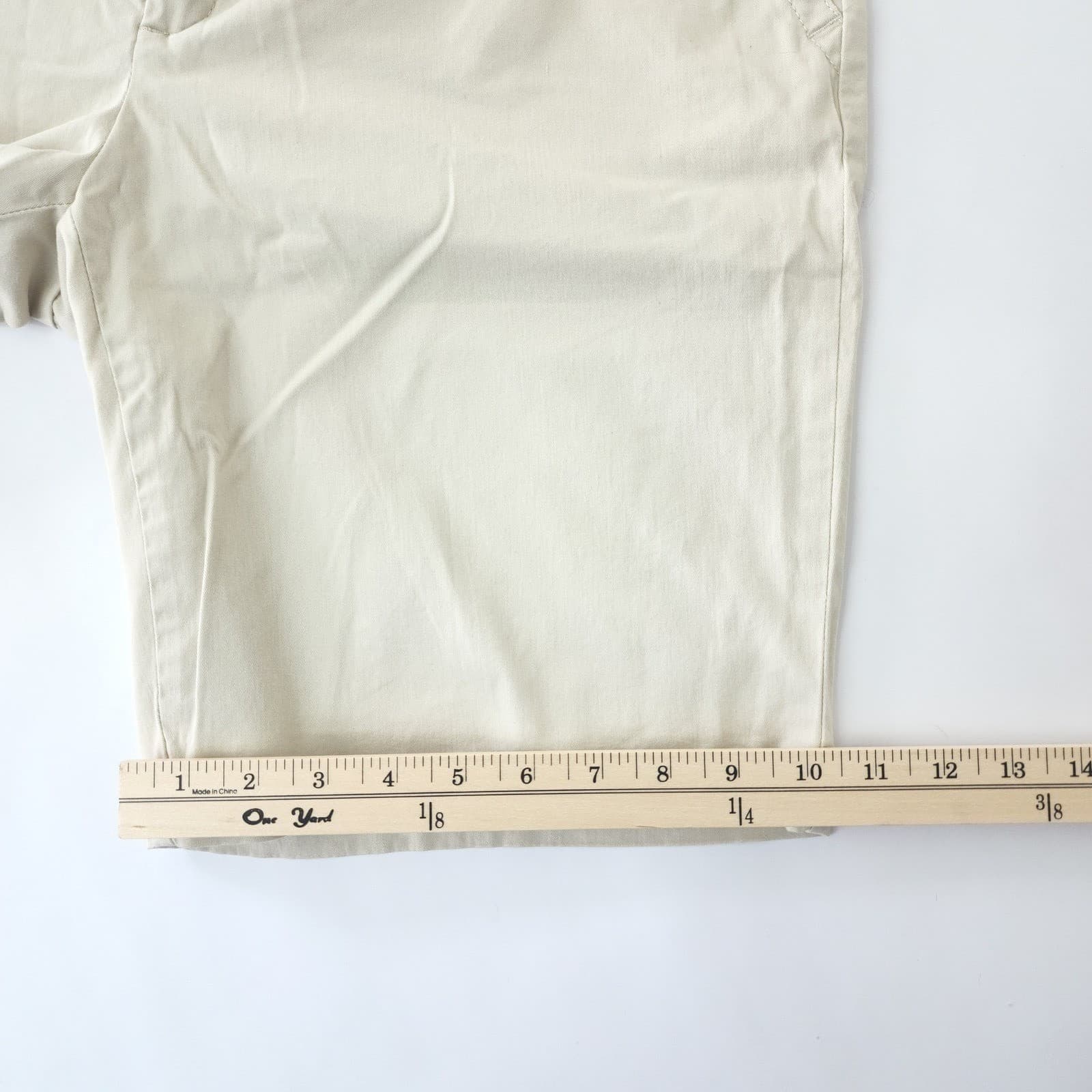 Liz Claiborne Women's Bermuda Beige Designer Size 16 NWT Cotton Stretch - Thumbnail 4