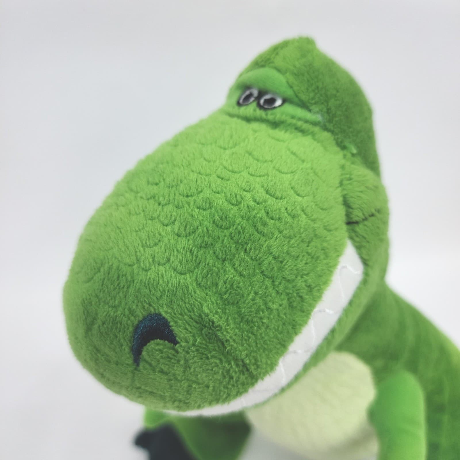 Disney Pixar Toy Story Rex Plush Green Dinosaur Textured 12 Inch Stuffed Animal - Thumbnail 5