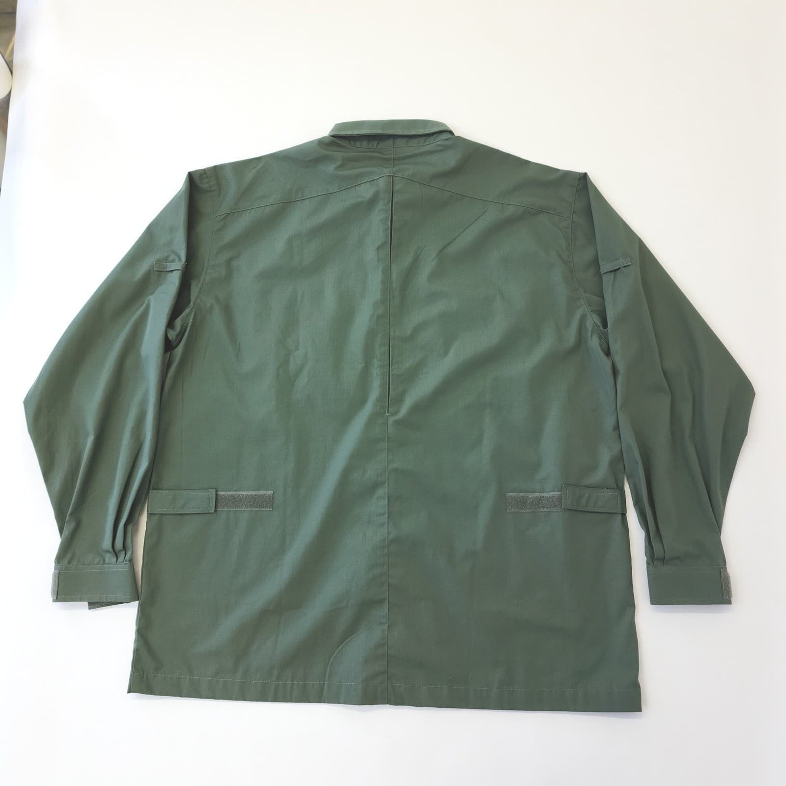 Blackhawk Mens Tactical Shirt XL Green Ripstop Long Sleeve Button Up Utility - Thumbnail 2