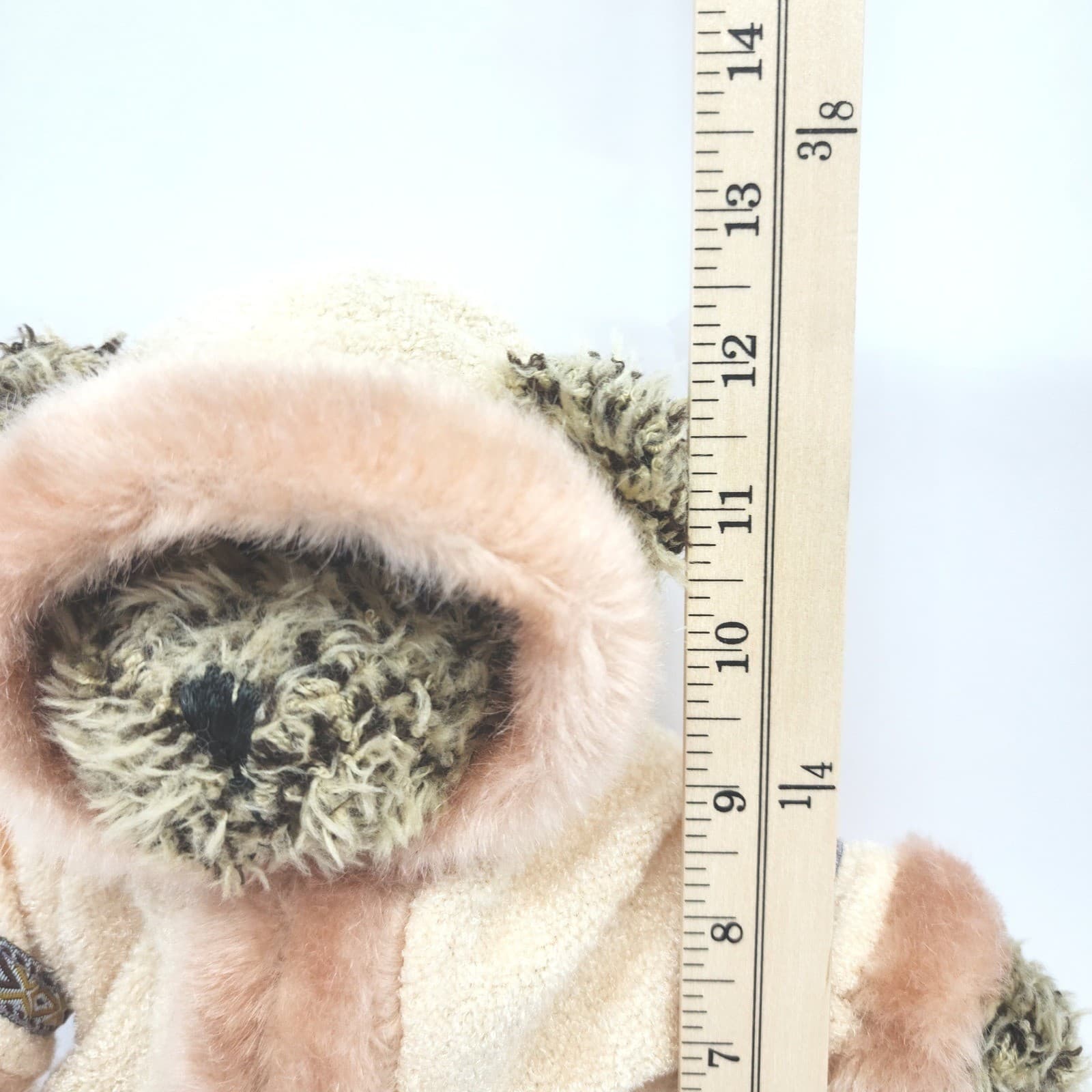 Sugar Loaf Winter Teddy Bear Plush Hooded Parka Collectible 12 " - Thumbnail 2
