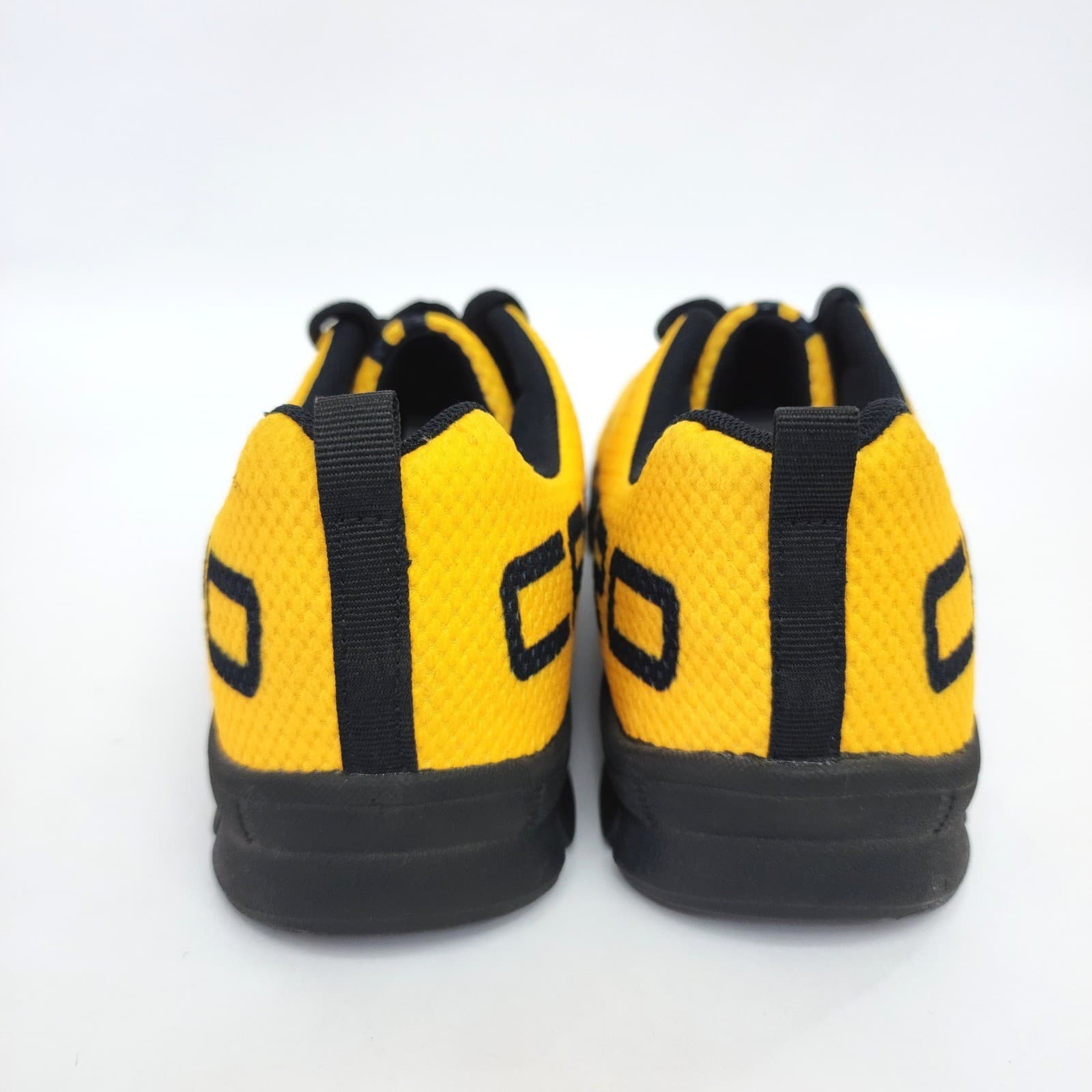 Steeler Camaro Racing Sneakers Yellow Black Men 7 Athletic Shoes - Thumbnail 4