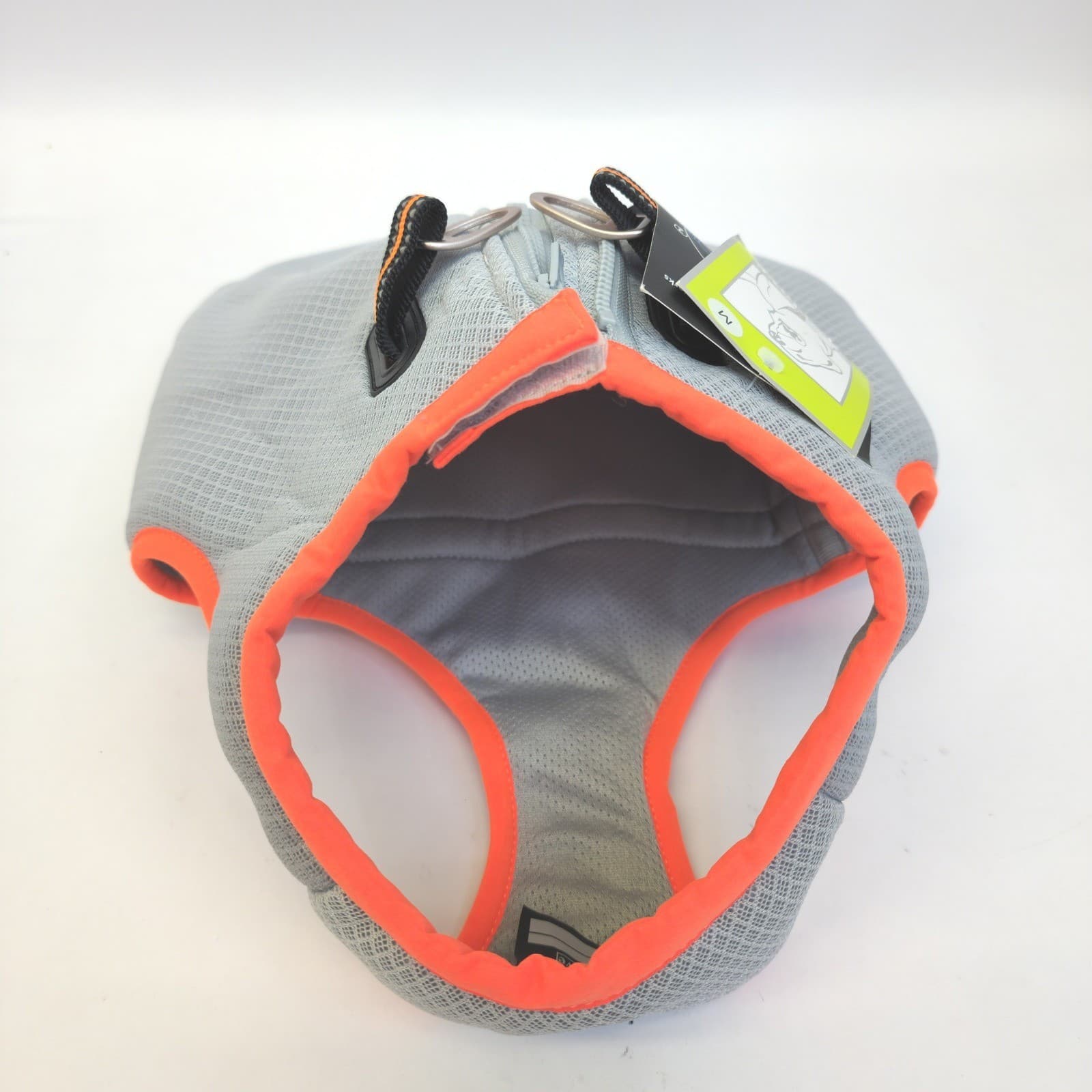Truelove Dog Cooling Vest Harness Gray Orange Evaporative Mesh Size M NWT - Thumbnail 3