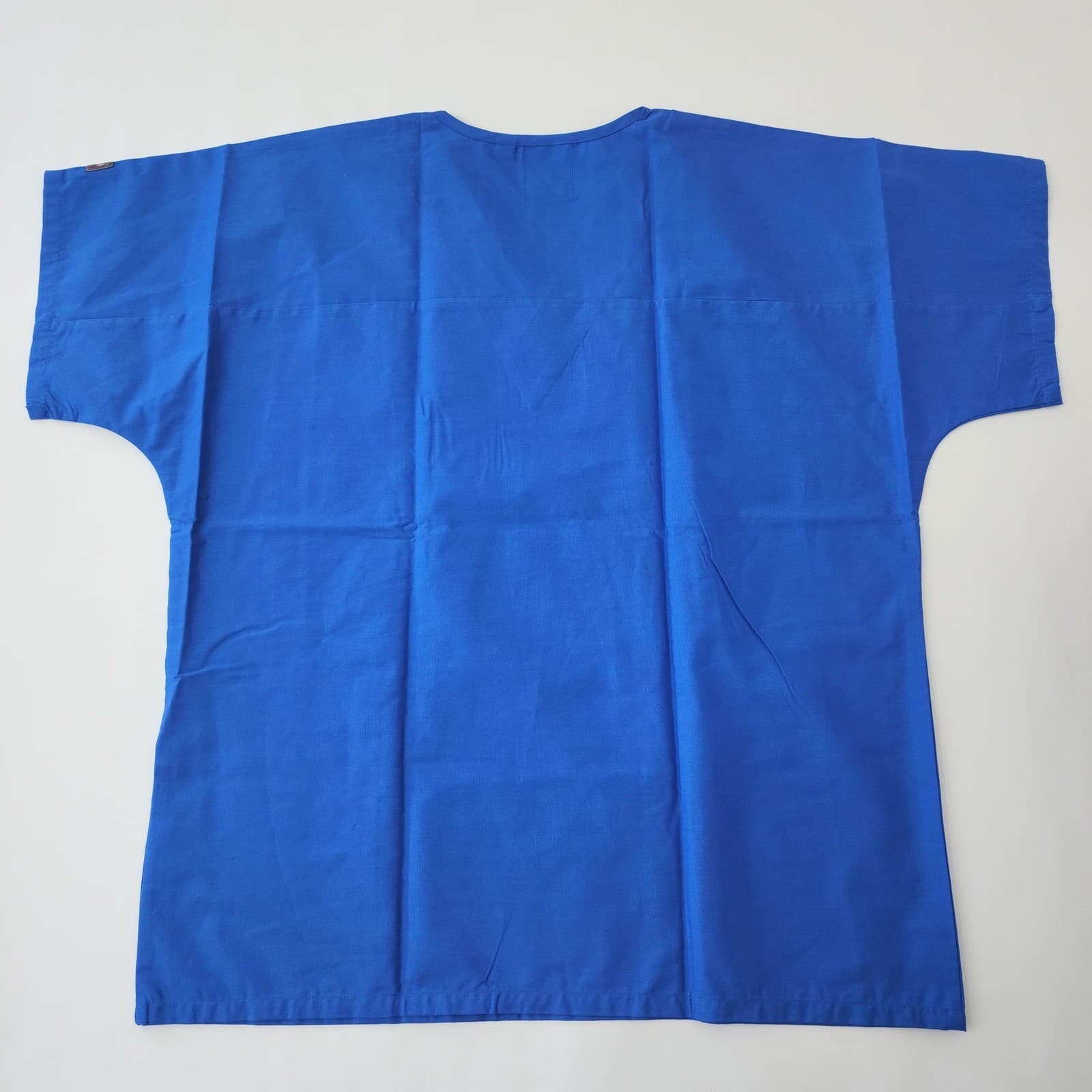 ScrubZone by Landau Royal Blue Medical Scrub Set V-Neck Top Pants Large NWT - Thumbnail 5