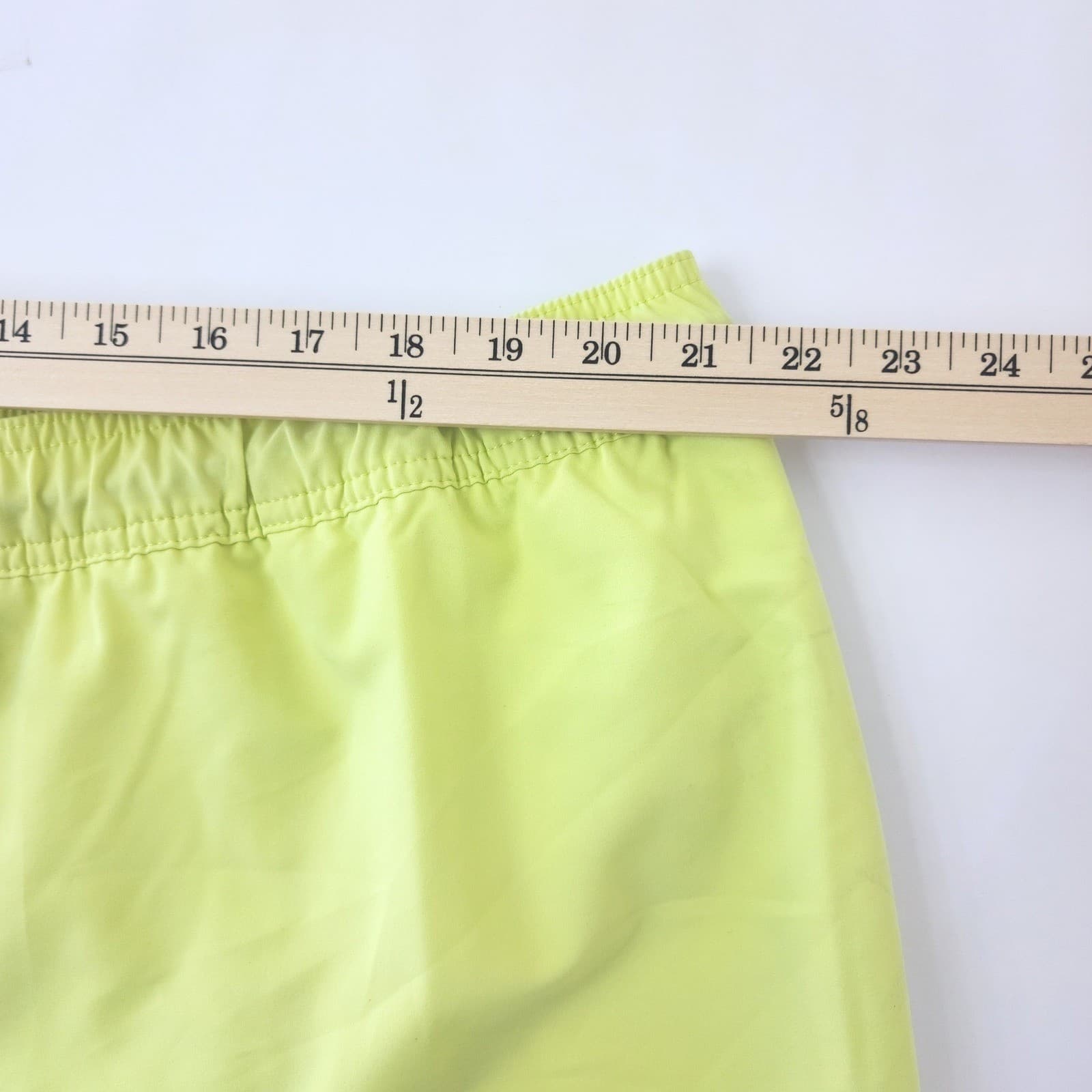 Goodfellow & Co Mens XXL Lime Green 5" Inseam Swim Trunks UPF 50+ - Thumbnail 7