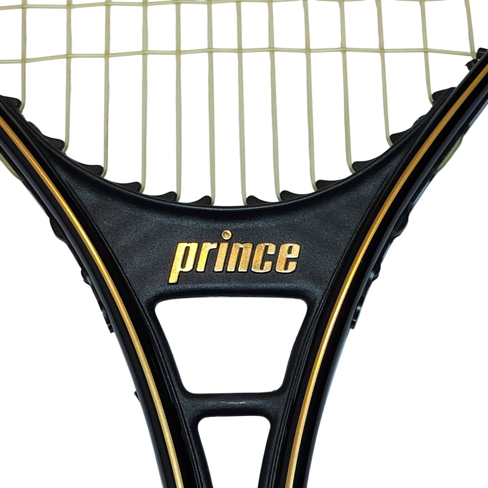 Prince Pro Tennis Racquet with Head Cover Vintage 1979 4 1/4 - Thumbnail 2