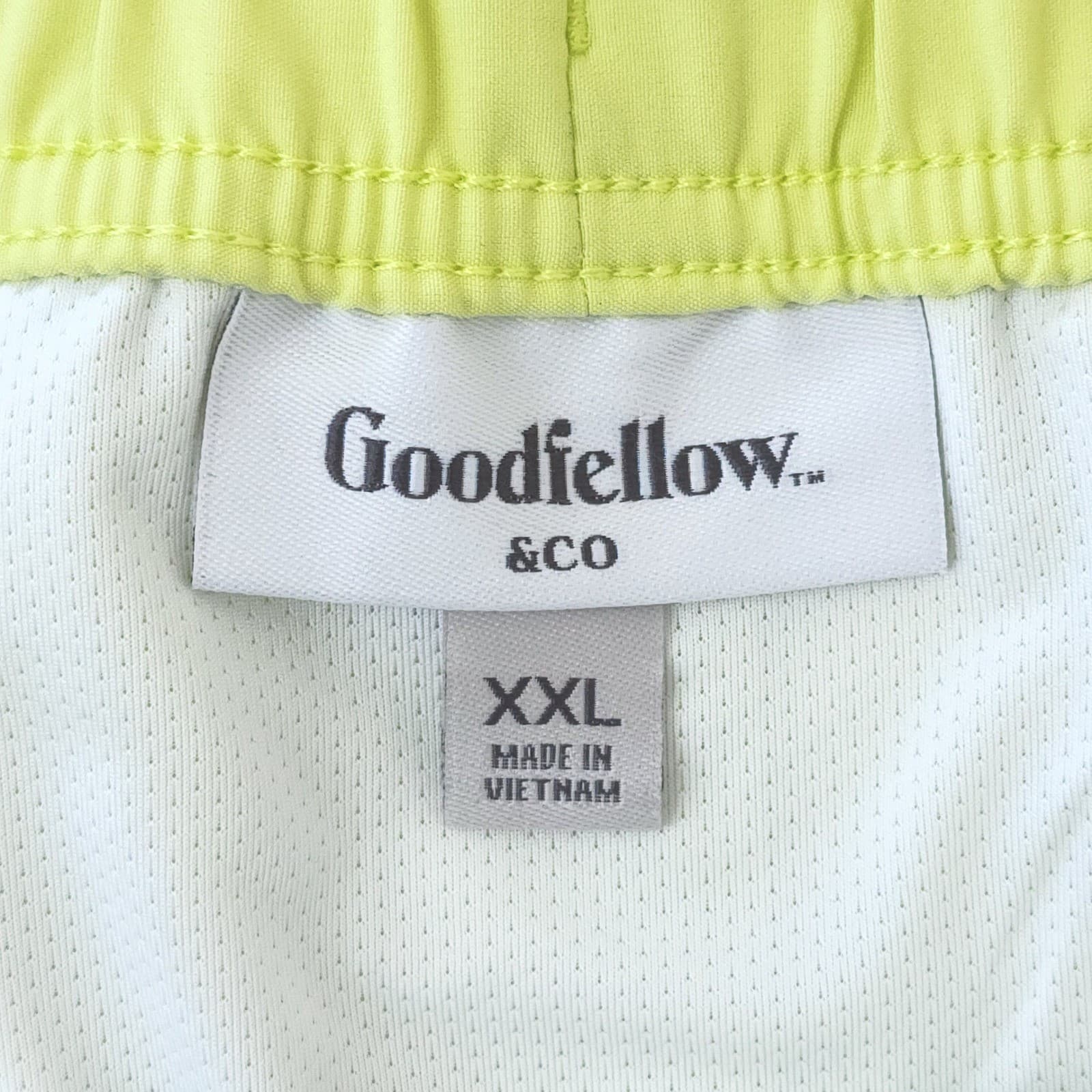 Goodfellow & Co Mens XXL Lime Green 5" Inseam Swim Trunks UPF 50+ - Thumbnail 3