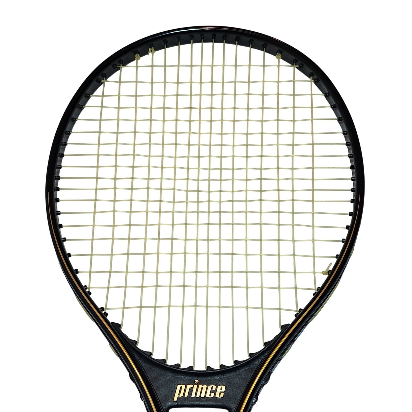 Prince Pro Tennis Racquet with Head Cover Vintage 1979 4 1/4 - Thumbnail 5