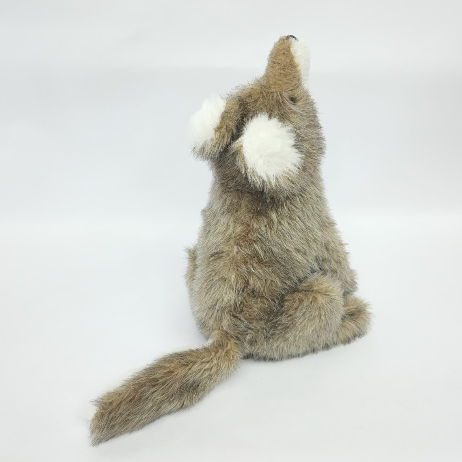 Vgt Kathy's Kreations Howling Wolf Plush Coyote Animal Brown Grey 16" - Thumbnail 3