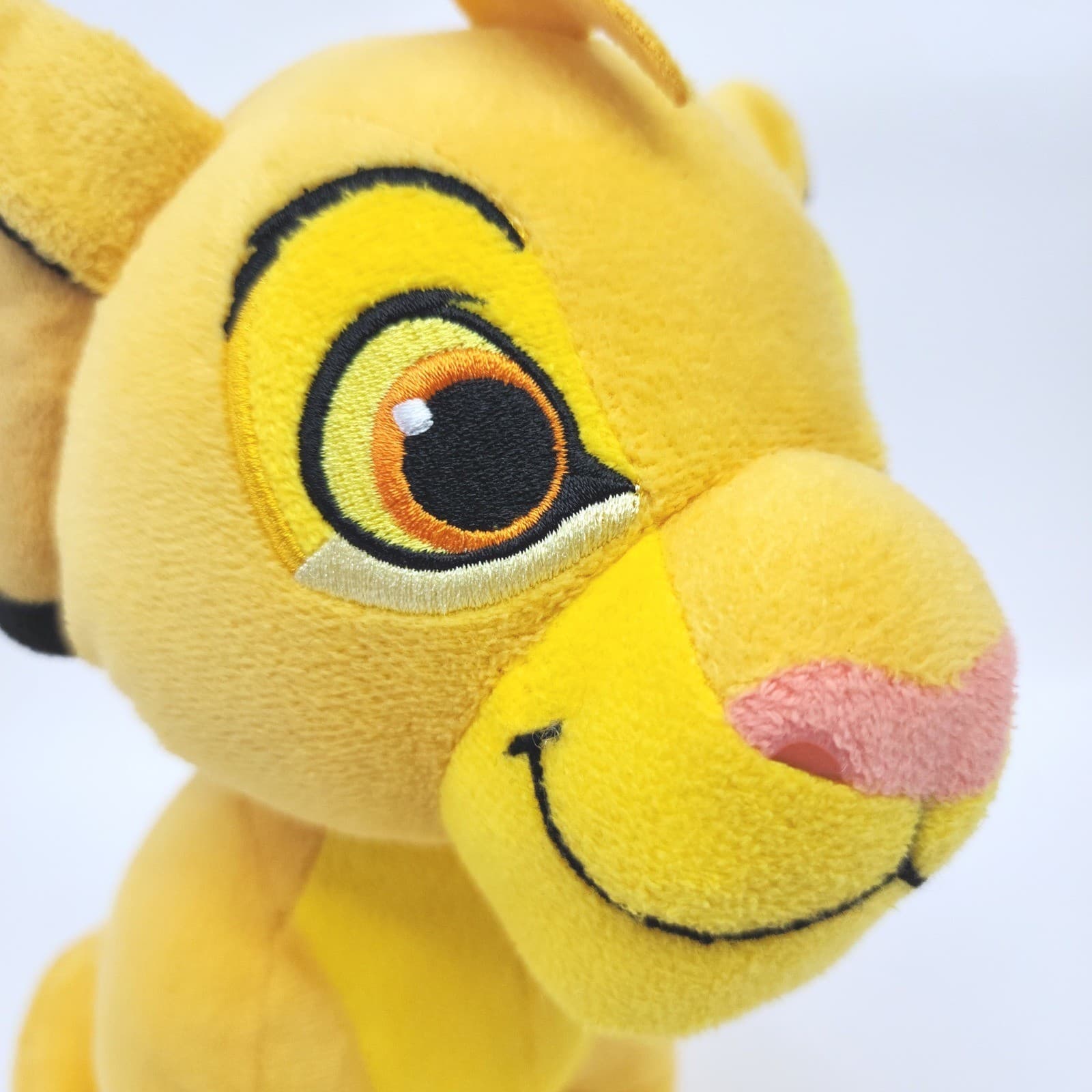 Disney Lion King Simba Plush Stuffed Animal Just Play Yellow 10 inch - Thumbnail 3