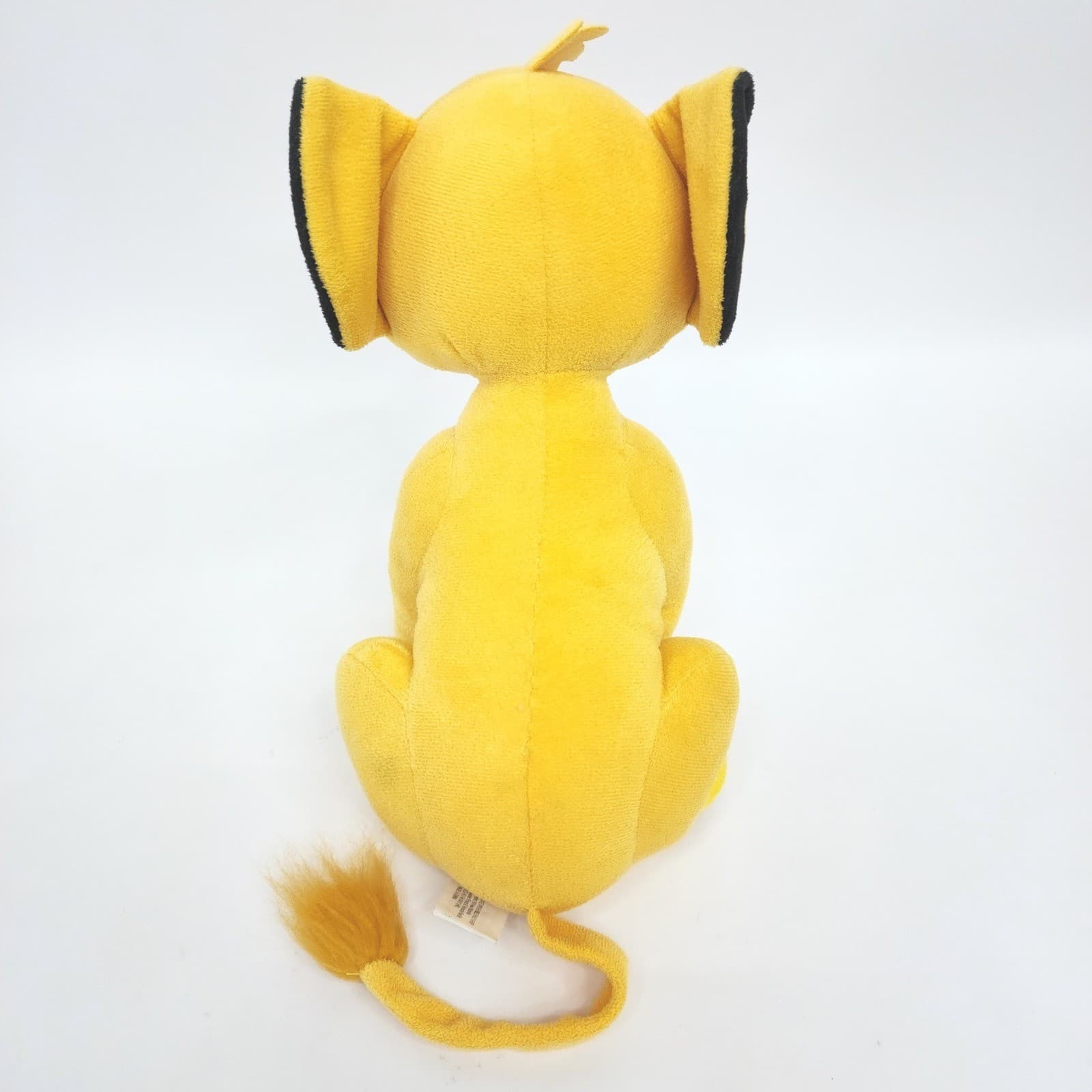 Disney Lion King Simba Plush Stuffed Animal Just Play Yellow 10 inch - Thumbnail 4