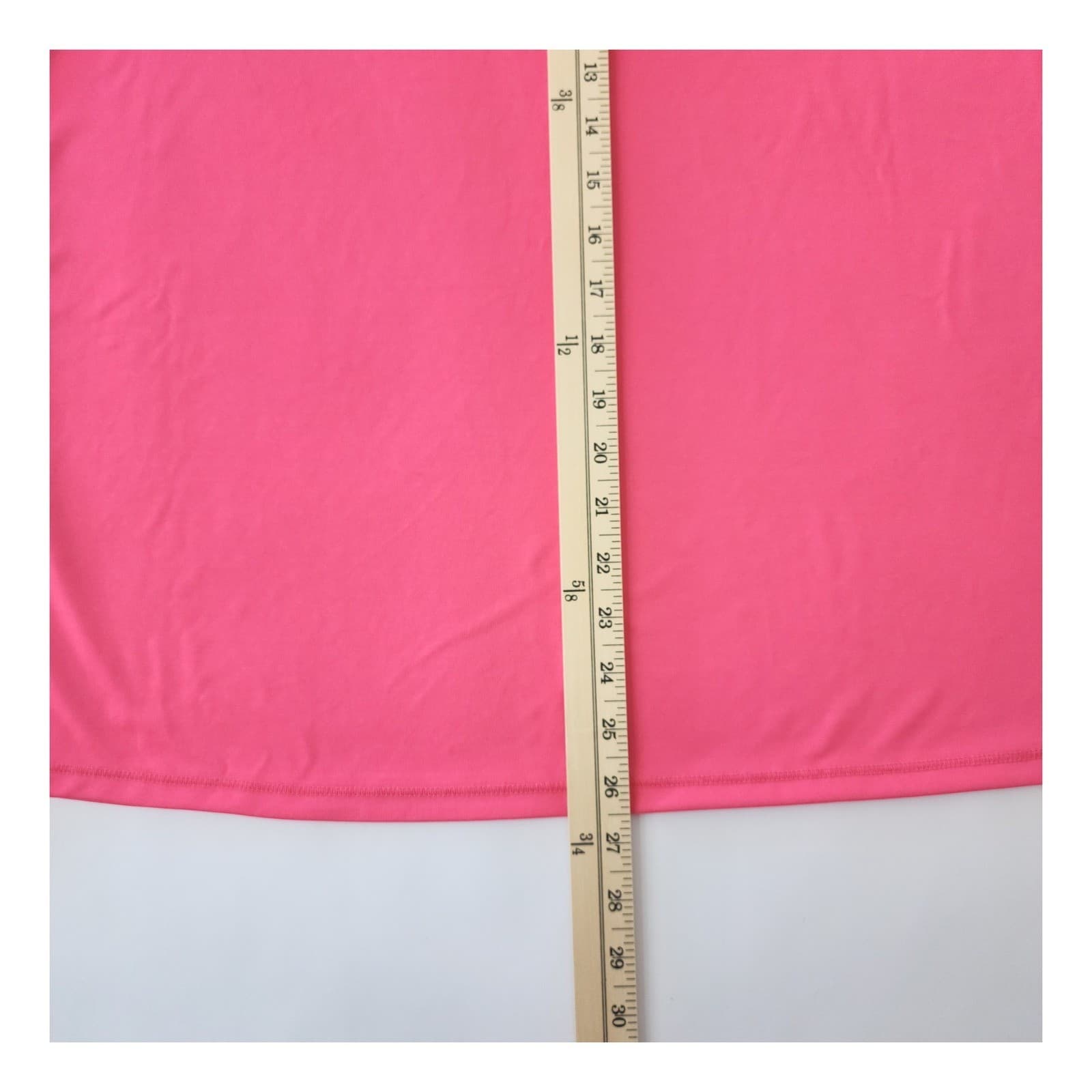 Athletic Works Women's XXL 20 Pink V-Neck Short Sleeve DriWorks Activewear NWT - Thumbnail 5