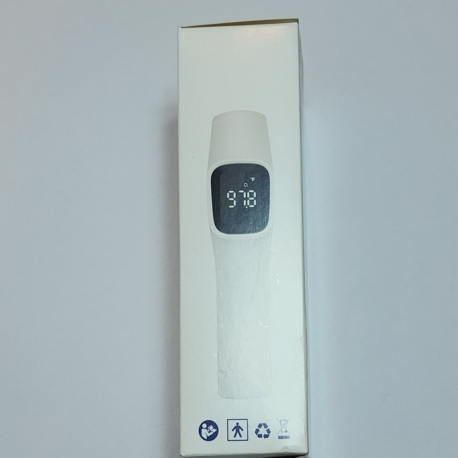 Rapid Guard Infrared Thermometer Digital Non-Contact Forehead AET-R1B1 White - Thumbnail 3