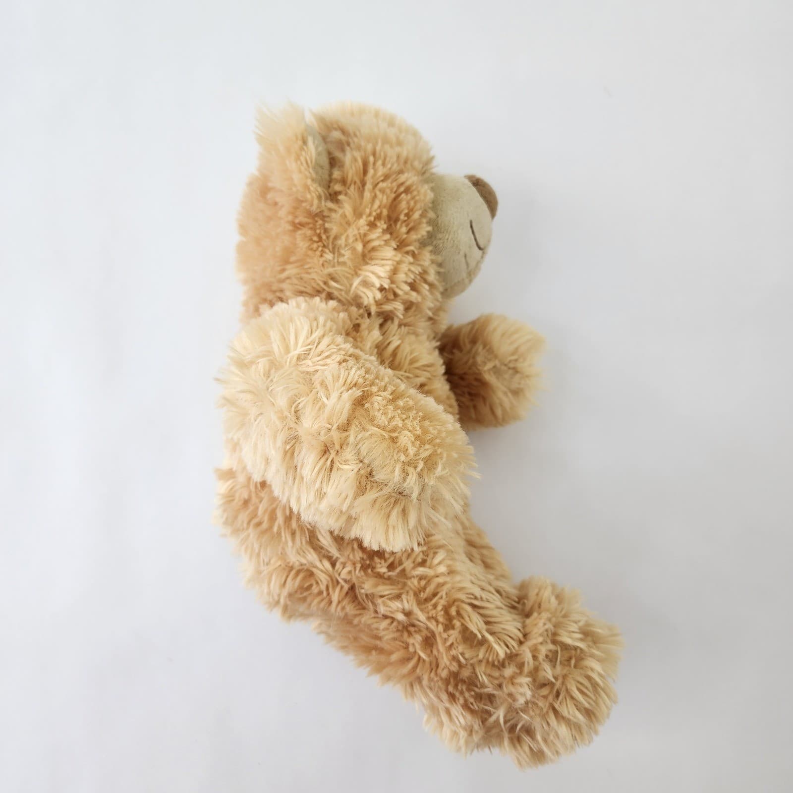 Build-A-Bear Workshop Lil Cub Brownie Teddy Bear Tan Shaggy Plush 14 inch A136 - Thumbnail 2