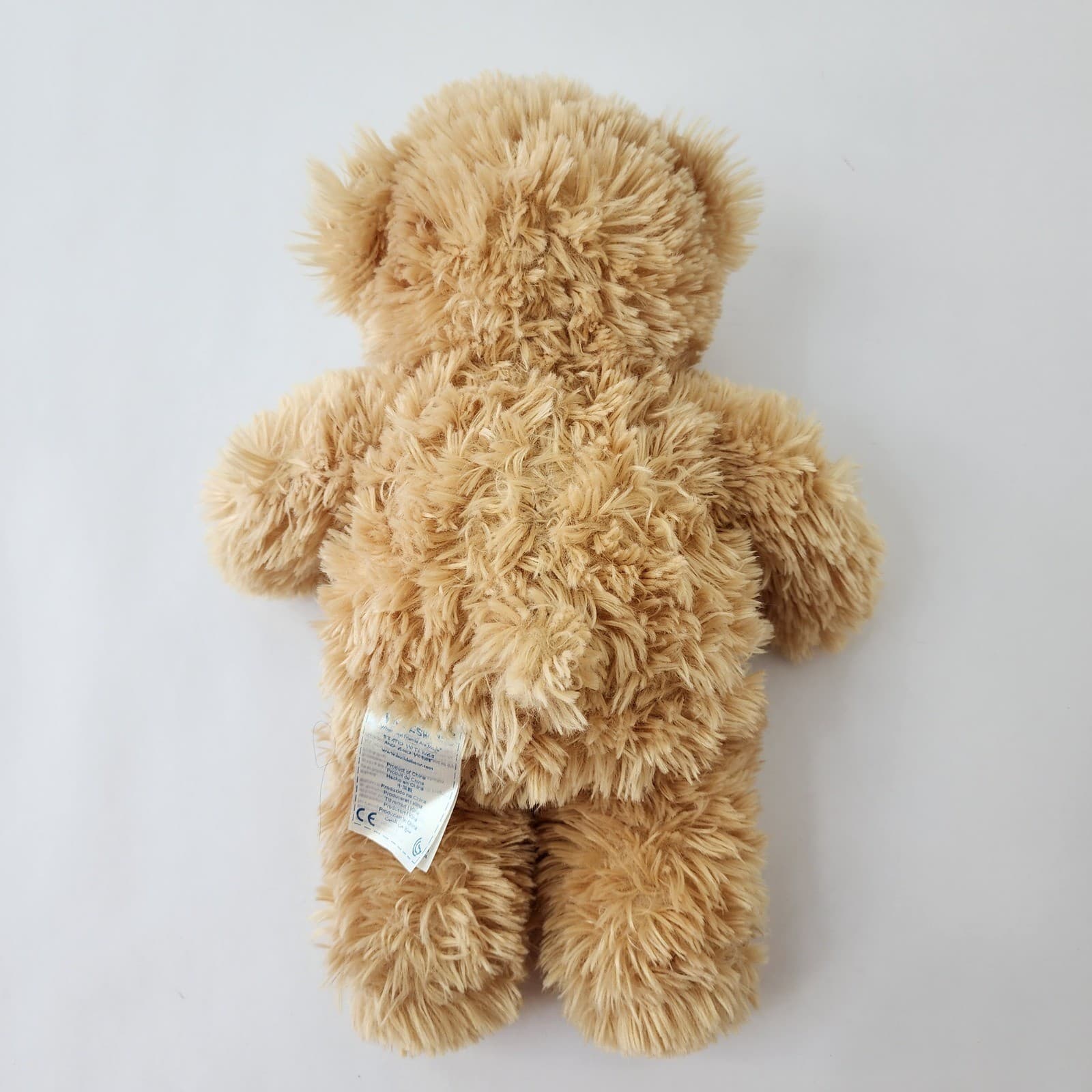 Build-A-Bear Workshop Lil Cub Brownie Teddy Bear Tan Shaggy Plush 14 inch A136 - Thumbnail 3