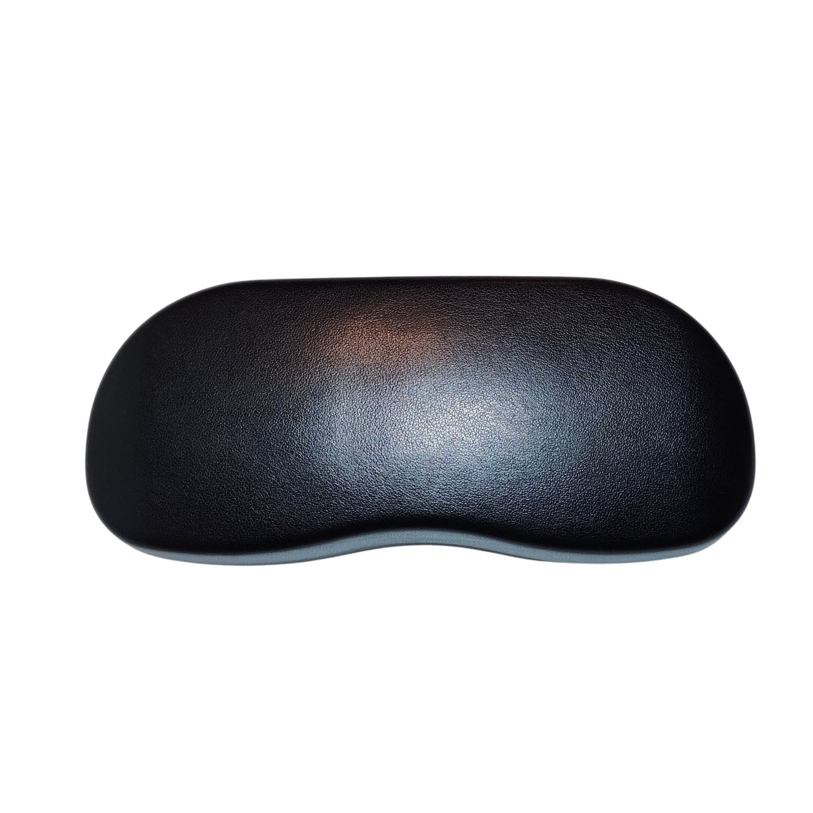 Ray-Ban Black Hard Clamshell Eyeglass Case Textured Faux Leather Grey Lining - Thumbnail 4
