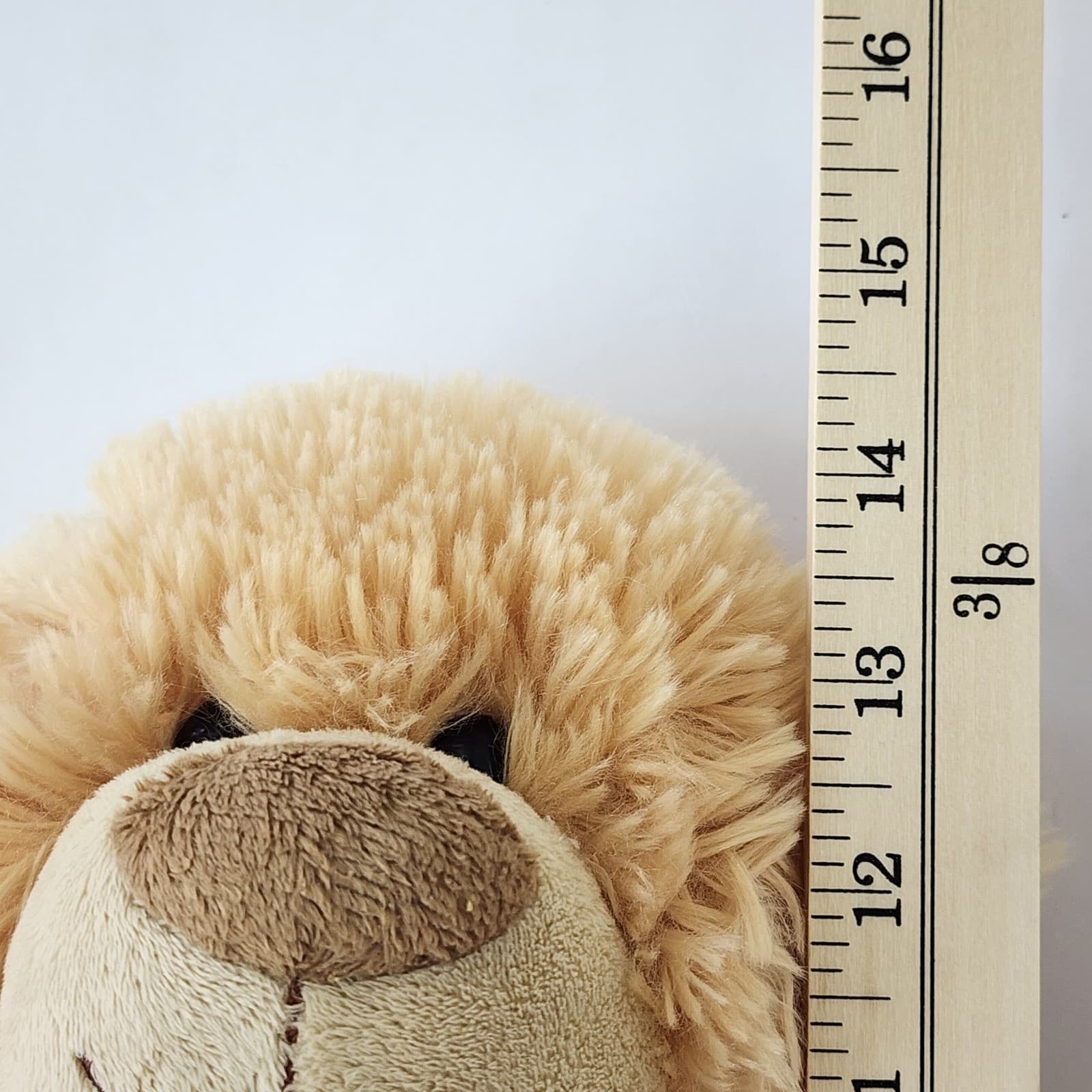 Build-A-Bear Workshop Lil Cub Brownie Teddy Bear Tan Shaggy Plush 14 inch A136 - Thumbnail 6