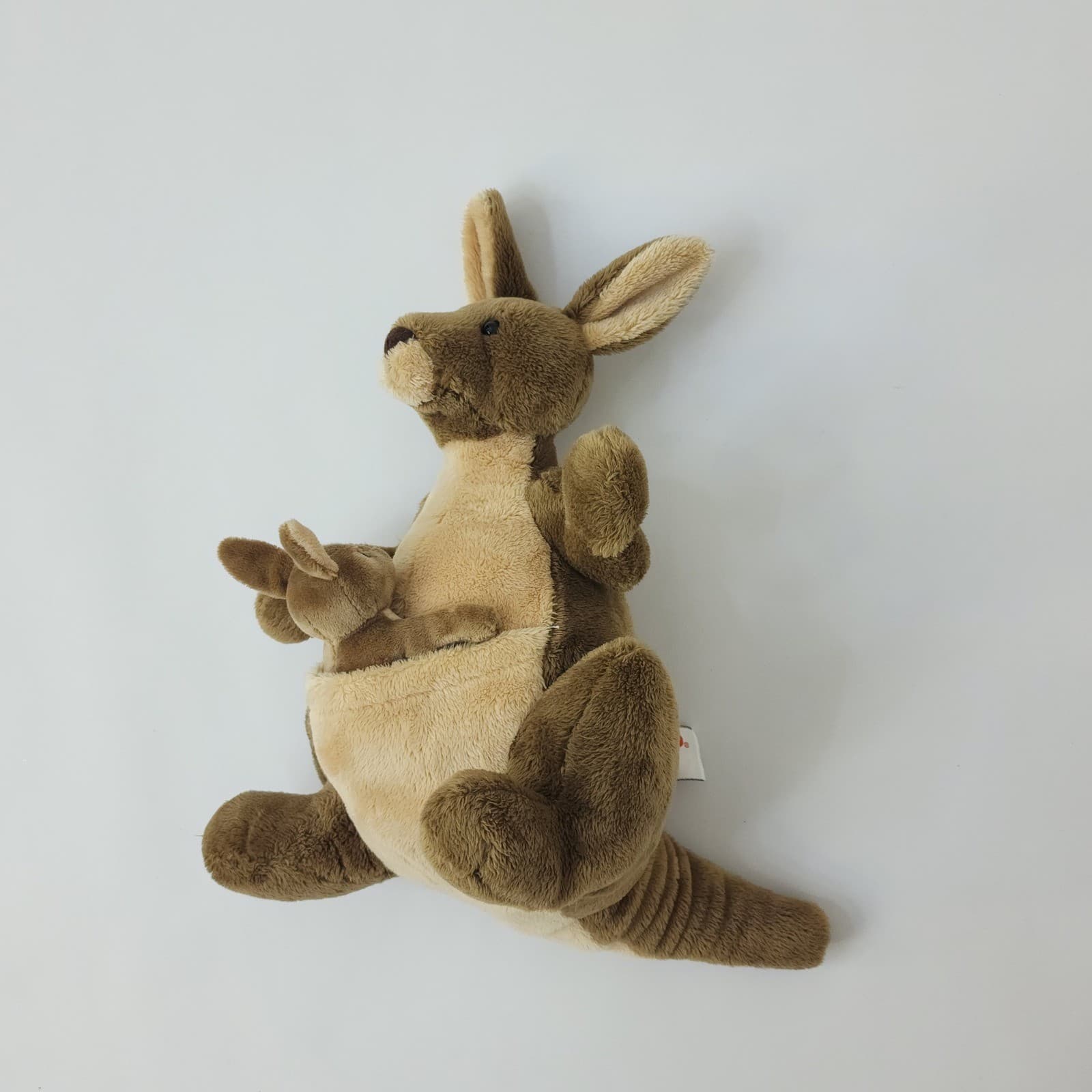 Gund Jirra Kangaroo and Joey Plush Stuffed Animal Brown Tan 031074 12 Inch - Thumbnail 3