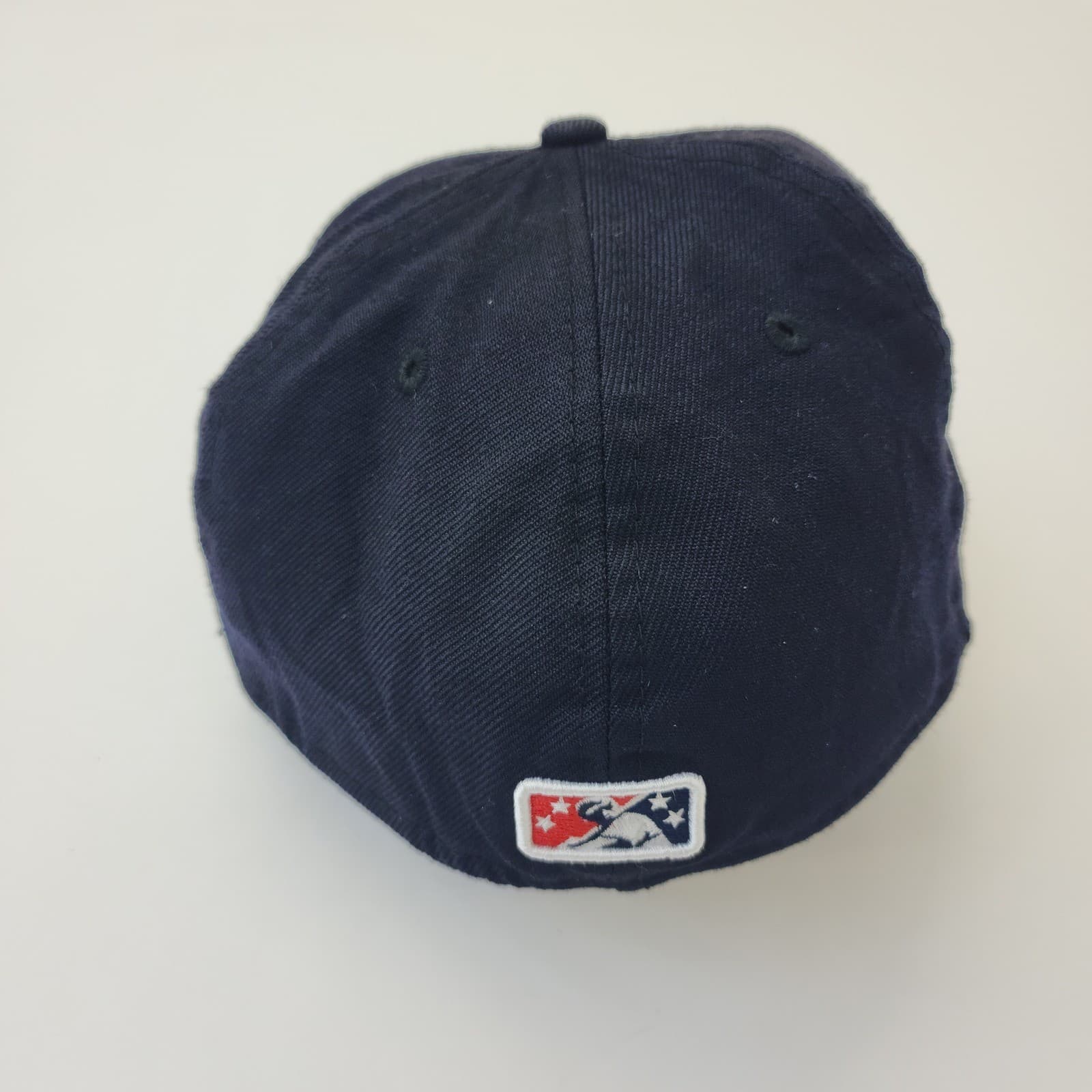 New Era 59FIFTY Omaha Royals MiLB Fitted Hat 7 1/8 Navy Blue Wool Baseball Cap - Thumbnail 3