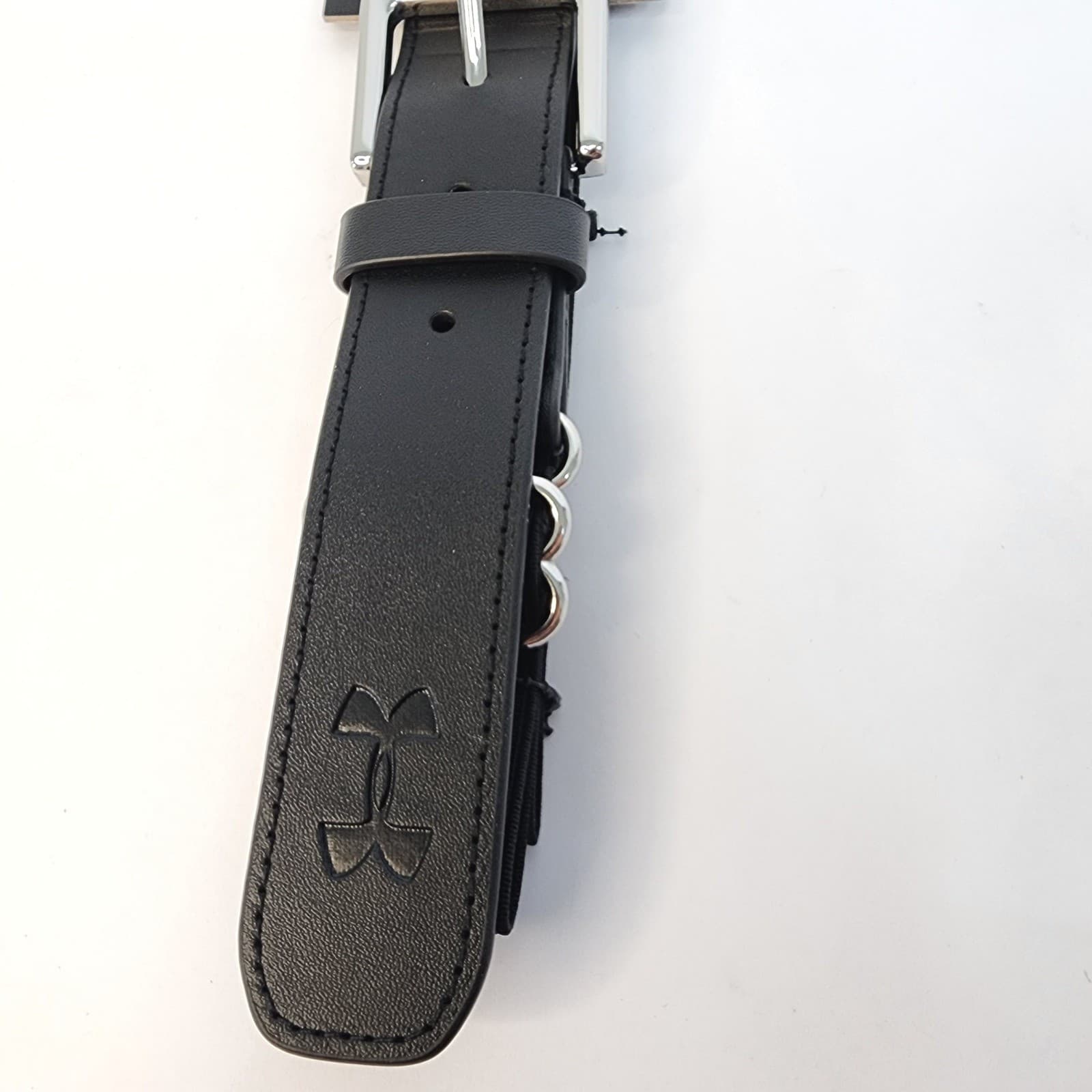 Under Armour Youth Baseball Belt Black Adjustable OSFA Boys 1252085-001 - Thumbnail 3