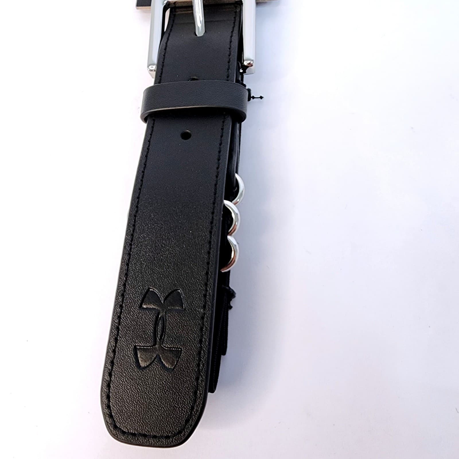 Under Armour Youth Baseball Belt Black Adjustable OSFA 1252085-001 - Thumbnail 4