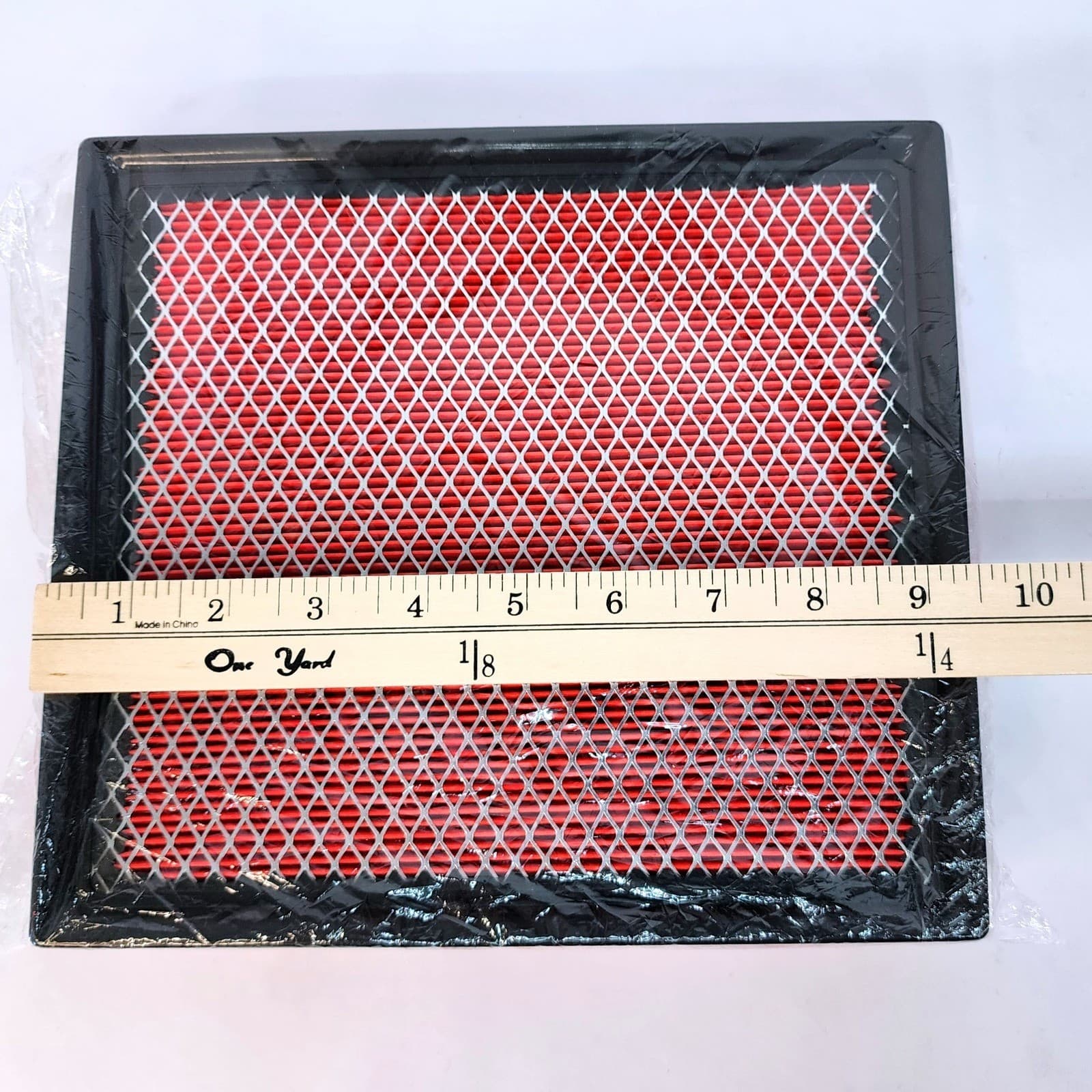 Forccord CA10755 Engine Air Filter Red Pleated Replacement High Efficiency - Thumbnail 5