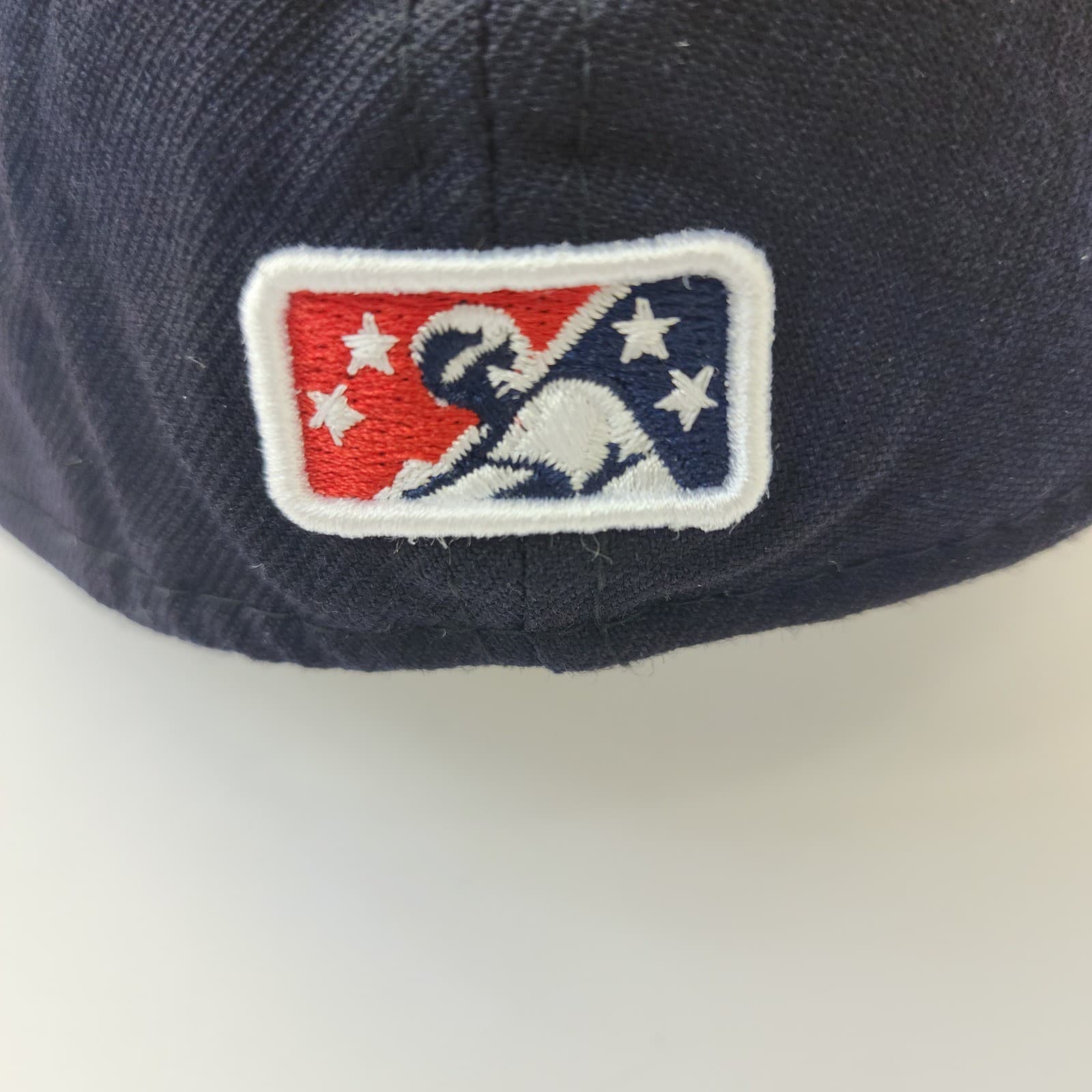 New Era 59FIFTY Omaha Royals MiLB Fitted Hat 7 1/8 Navy Blue Wool Baseball Cap - Thumbnail 5